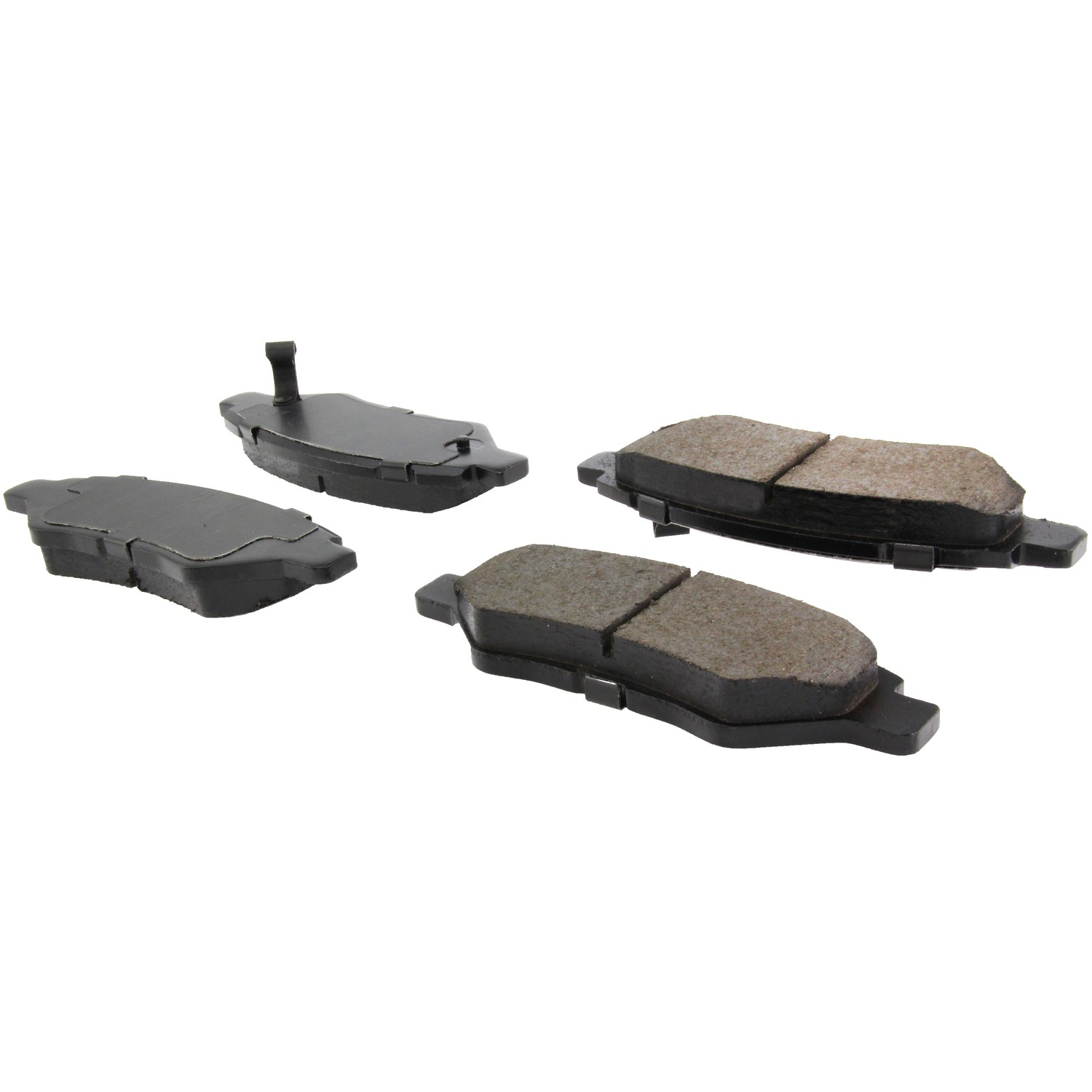 Posi Quiet Ceramic Brake Pads with Shims and Hardware