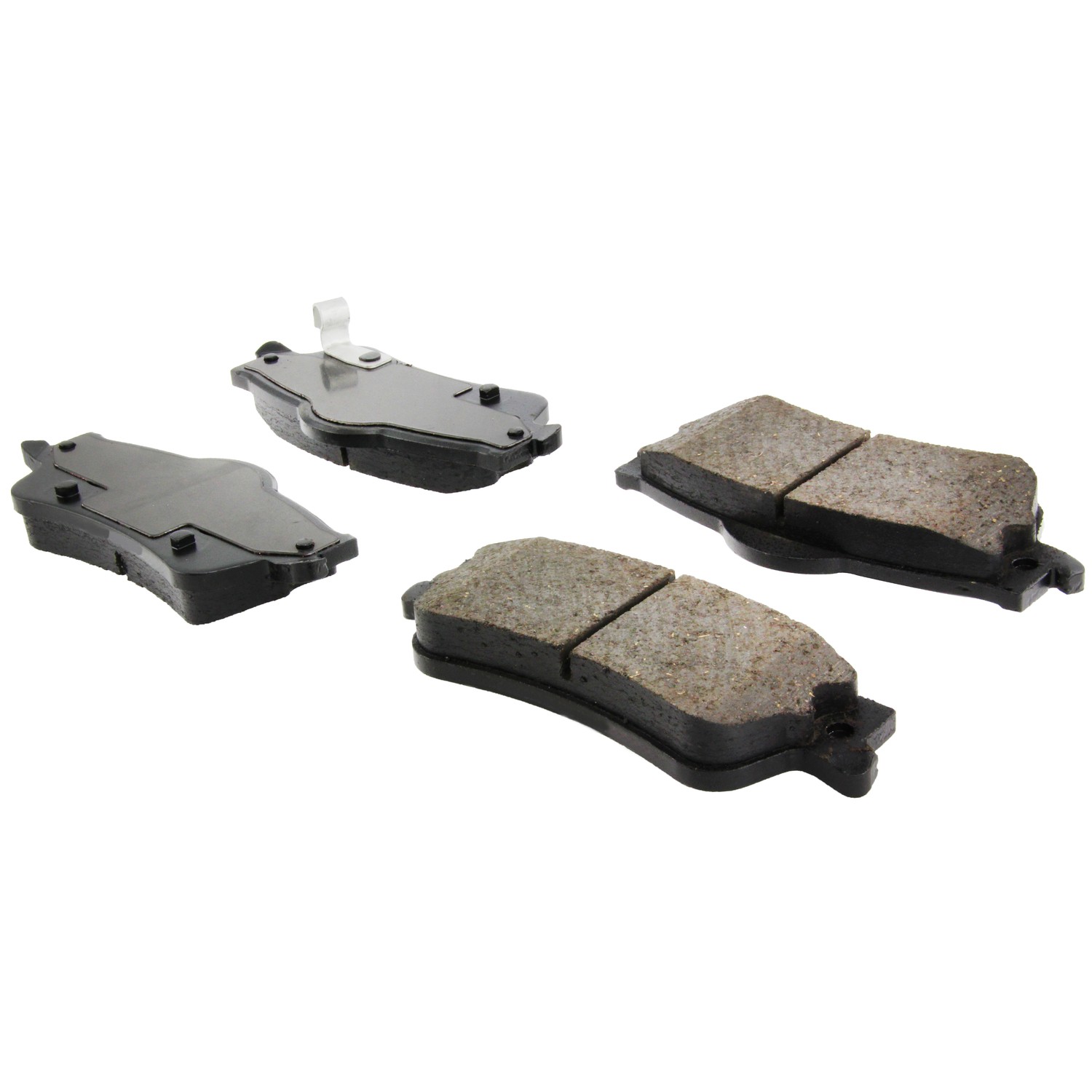 Posi Quiet Ceramic Brake Pads with Shims and Hardware