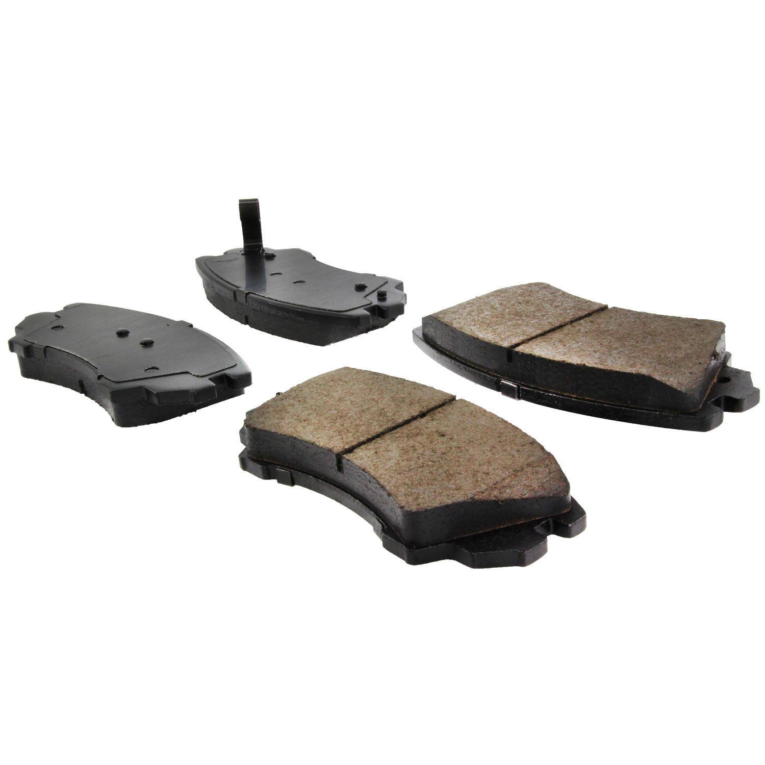 Posi Quiet Ceramic Brake Pads with Shims and Hardware
