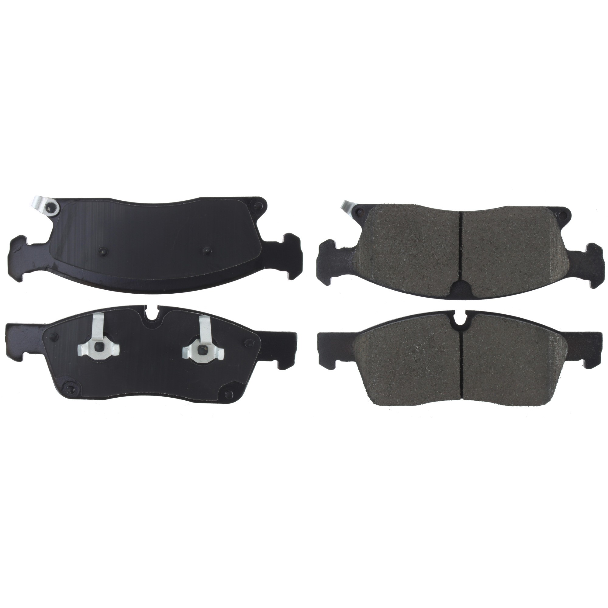 Posi Quiet Ceramic Brake Pads with Shims and Hardware