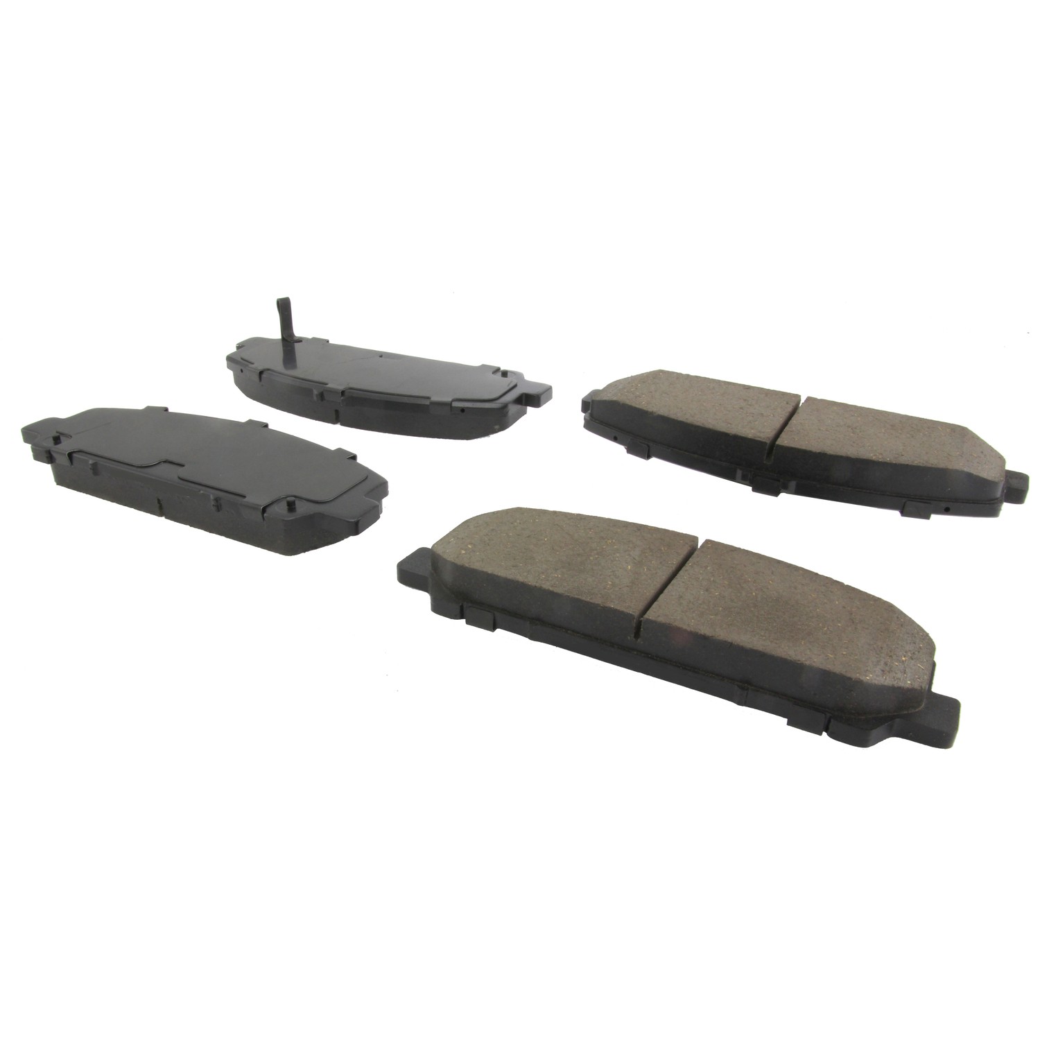 Posi Quiet Ceramic Brake Pads with Shims and Hardware