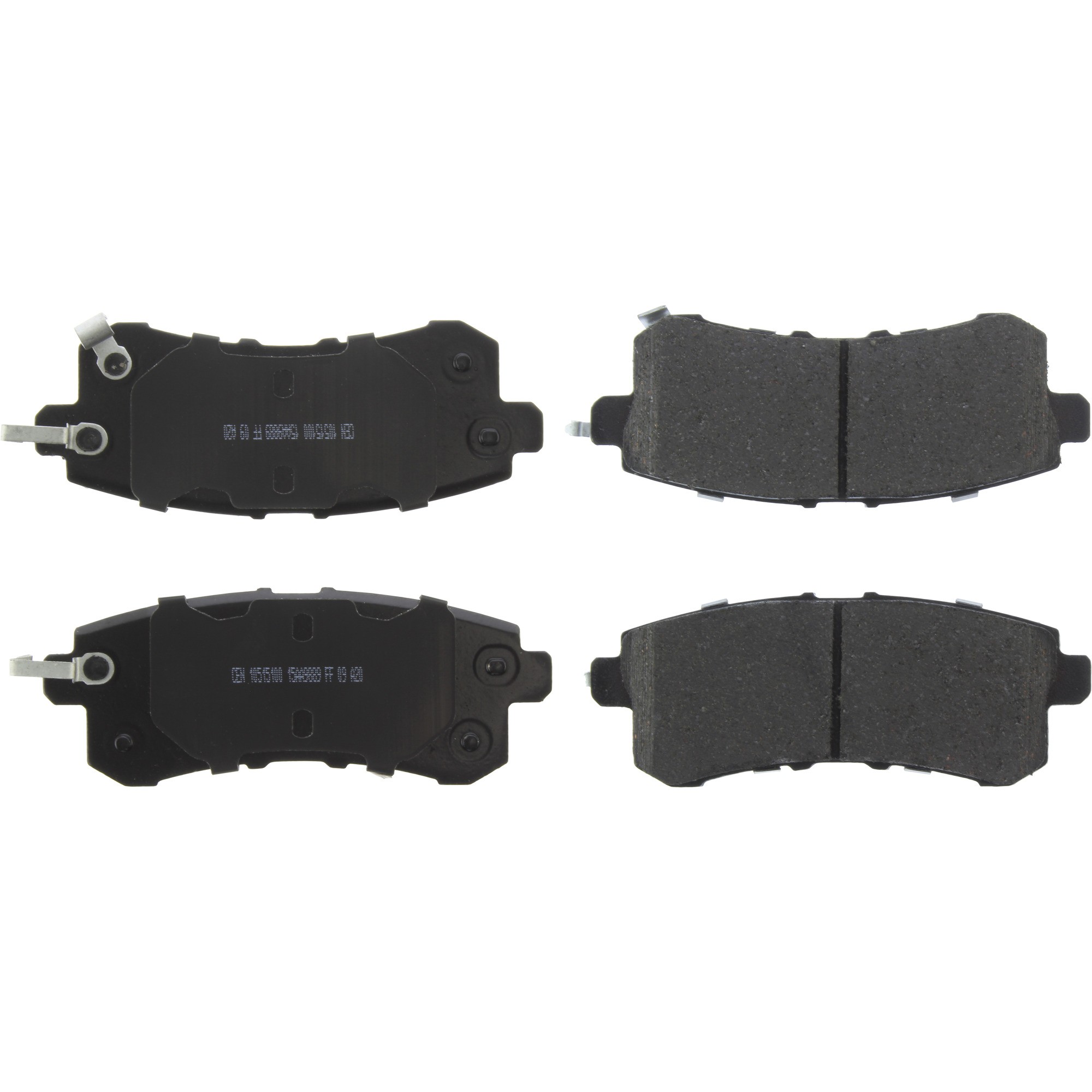 Posi Quiet Ceramic Brake Pads with Shims and Hardware