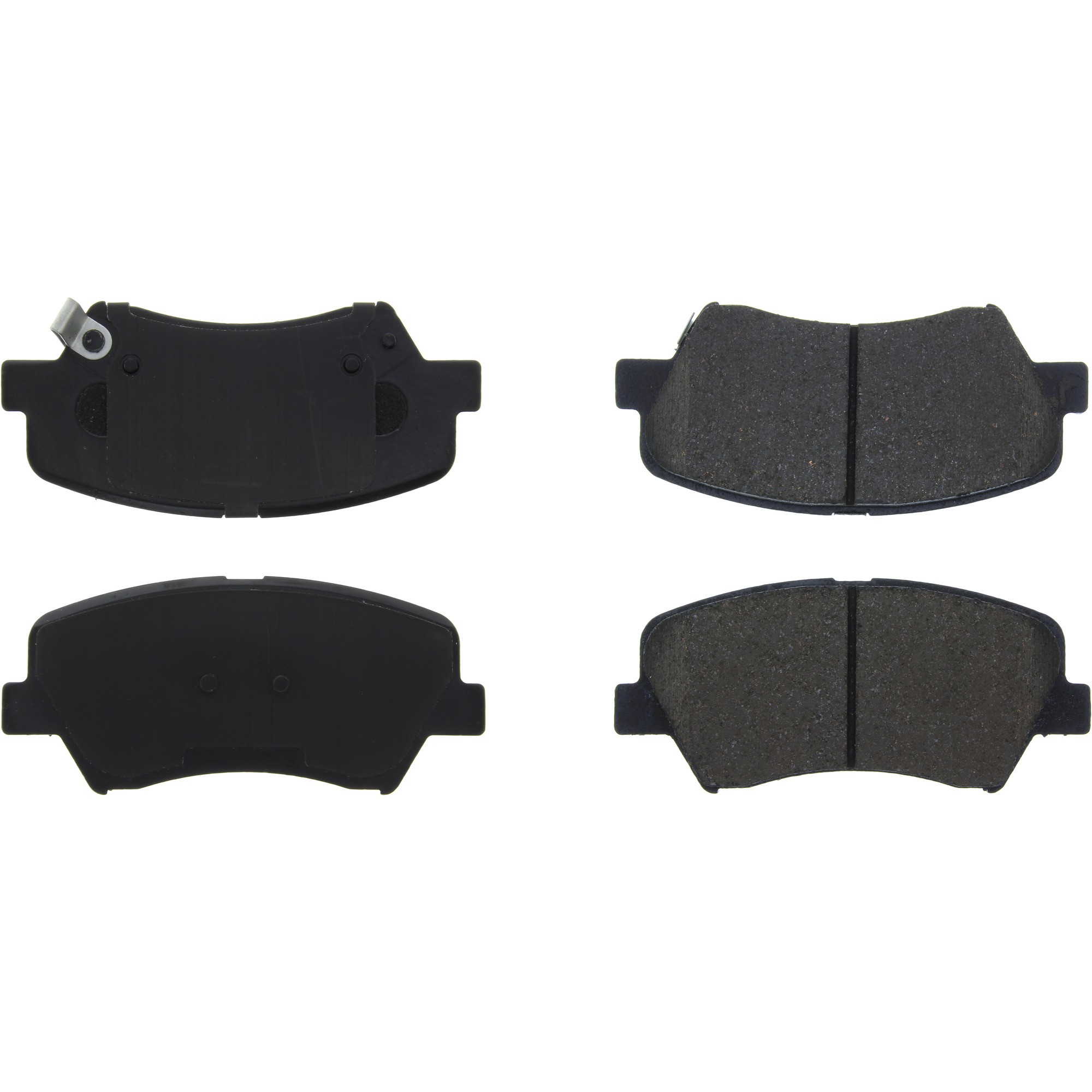 Posi Quiet Ceramic Brake Pads with Shims and Hardware