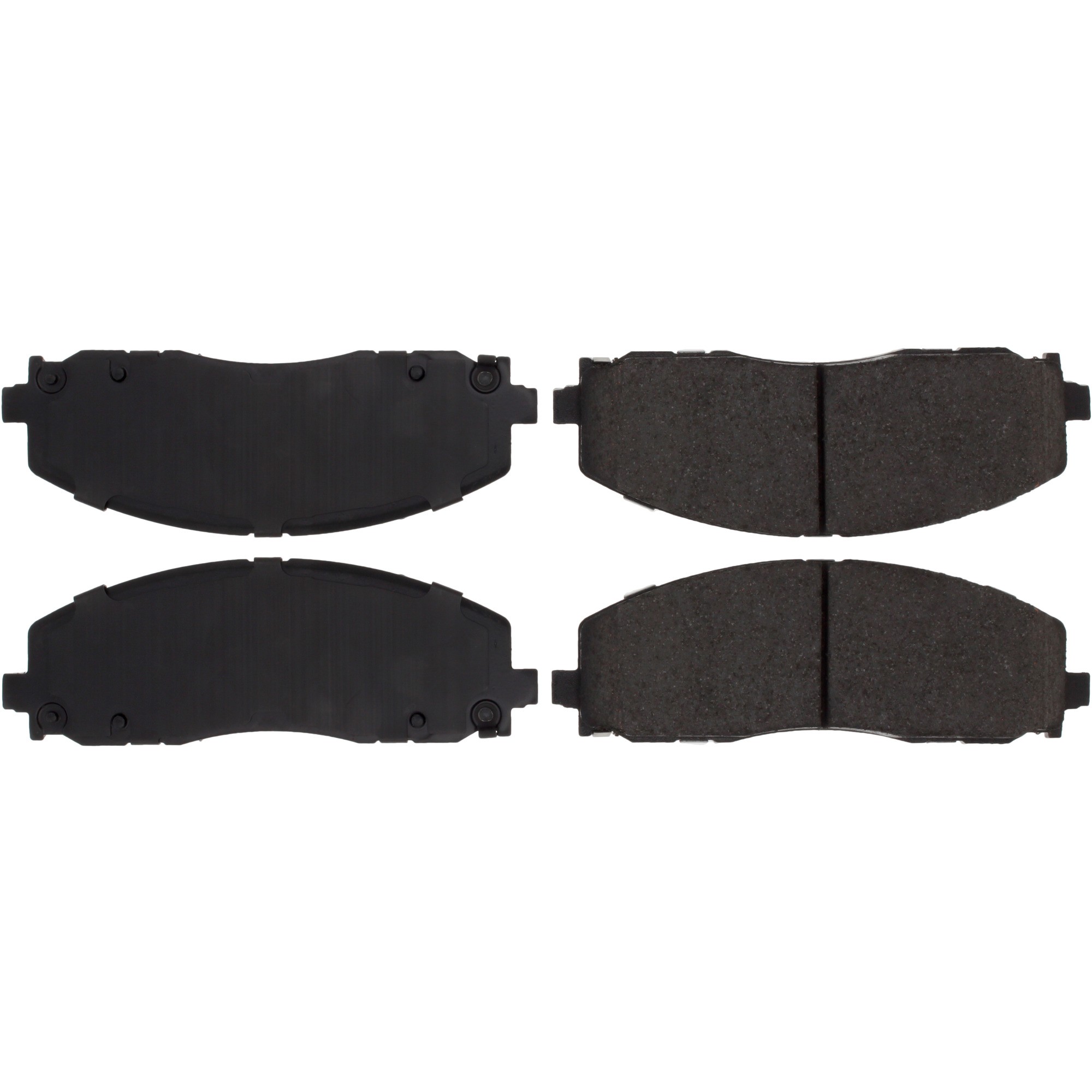 Posi Quiet Ceramic Brake Pads with Shims and Hardware