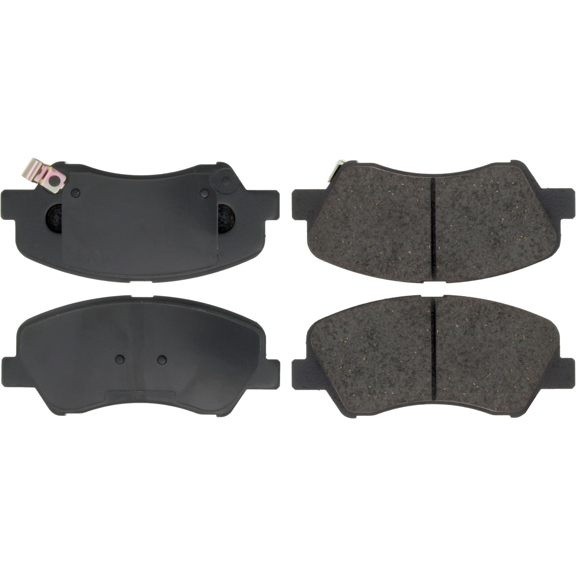 Posi Quiet Ceramic Brake Pads with Shims and Hardware