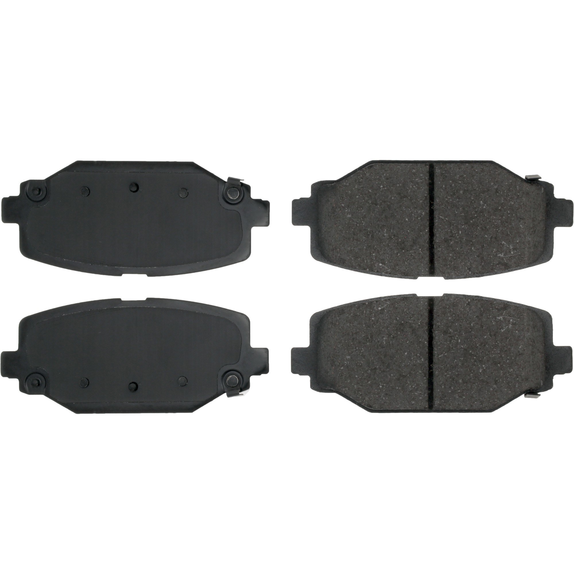 Posi Quiet Ceramic Brake Pads with Shims and Hardware