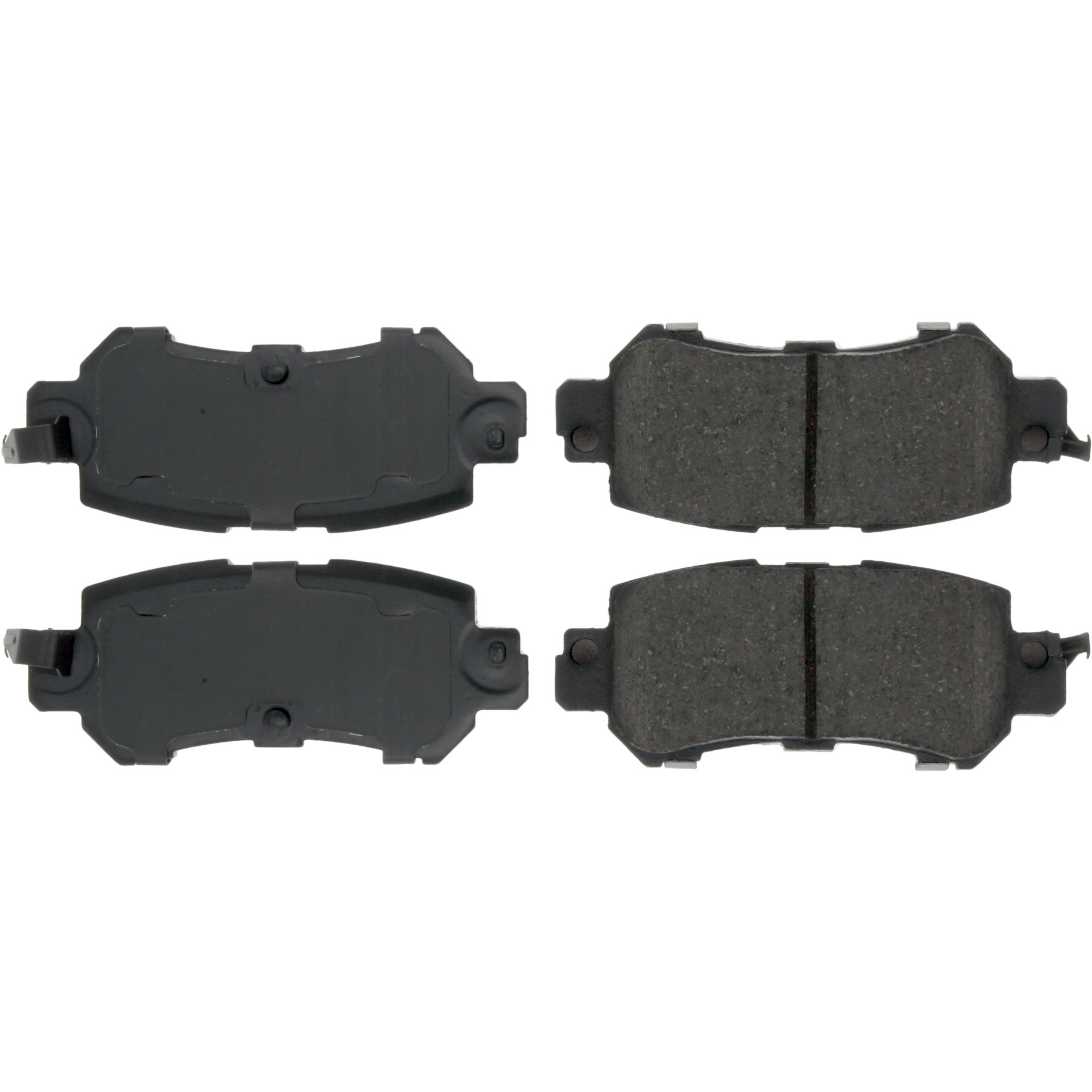 Posi Quiet Ceramic Brake Pads with Shims and Hardware