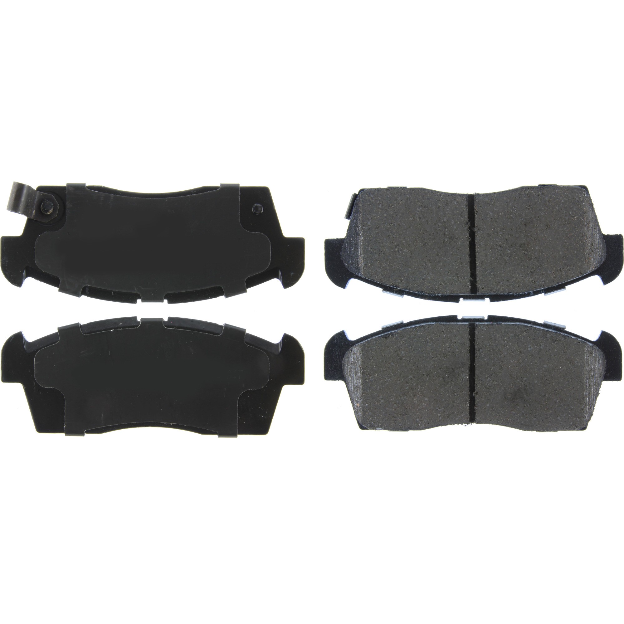 Posi Quiet Ceramic Brake Pads with Shims and Hardware