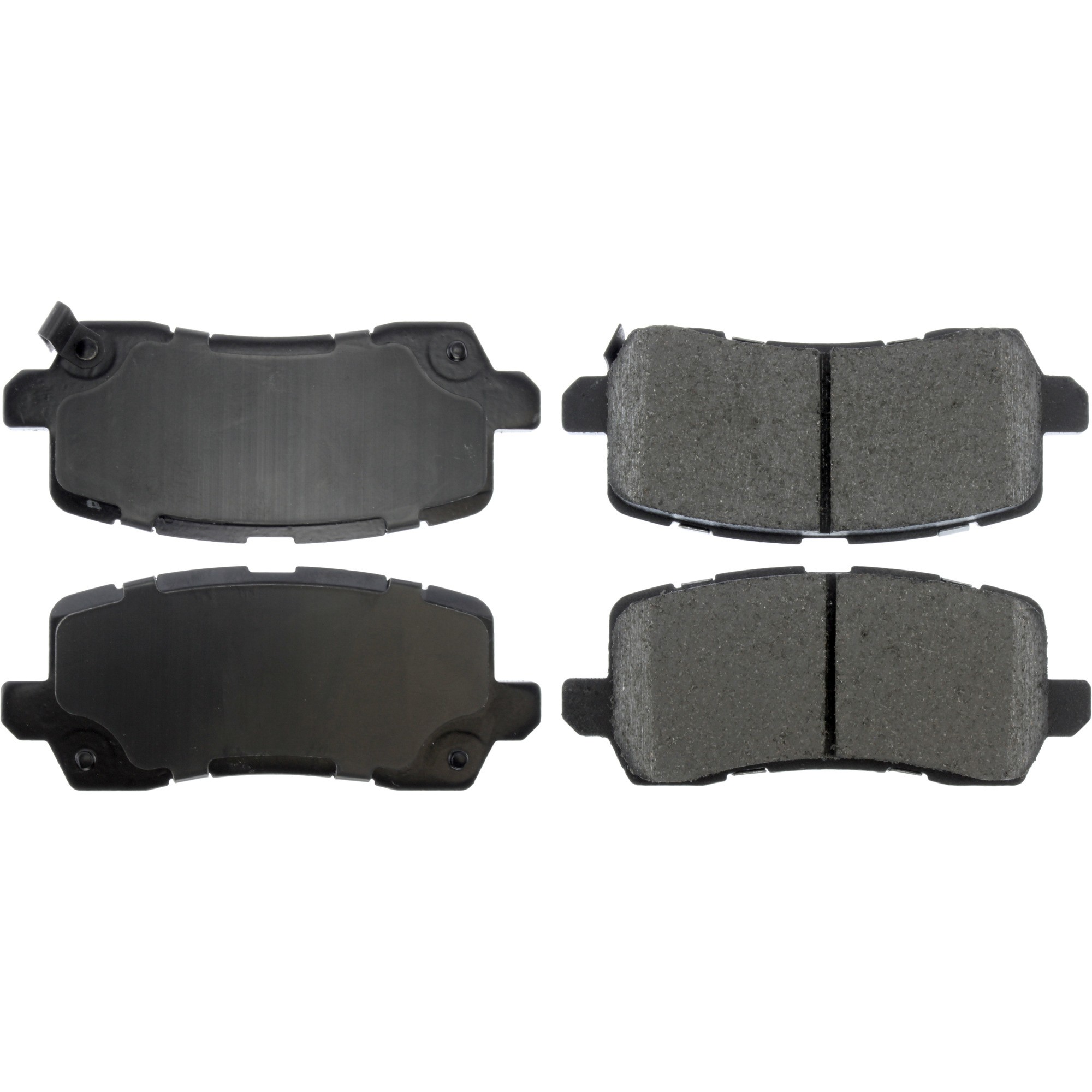 Posi Quiet Ceramic Brake Pads with Shims and Hardware