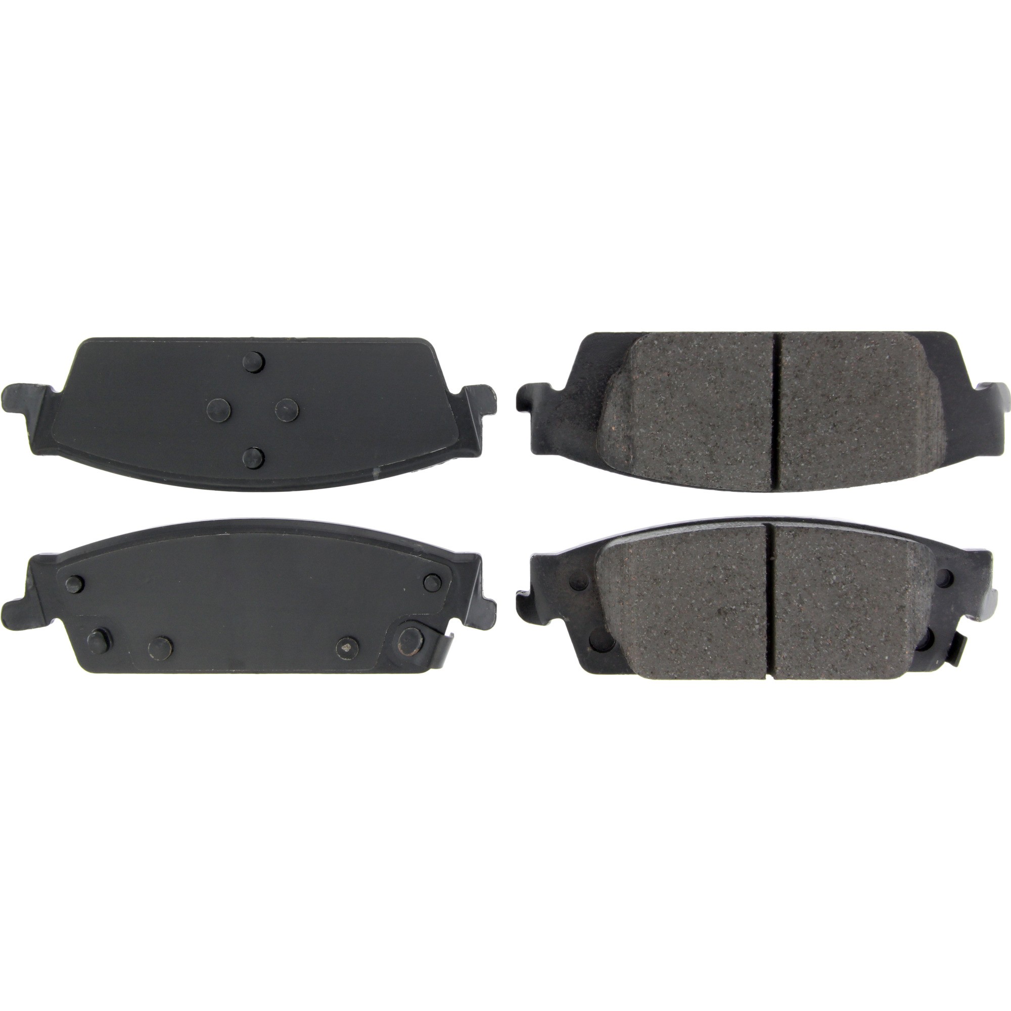 Posi Quiet Ceramic Brake Pads with Shims and Hardware