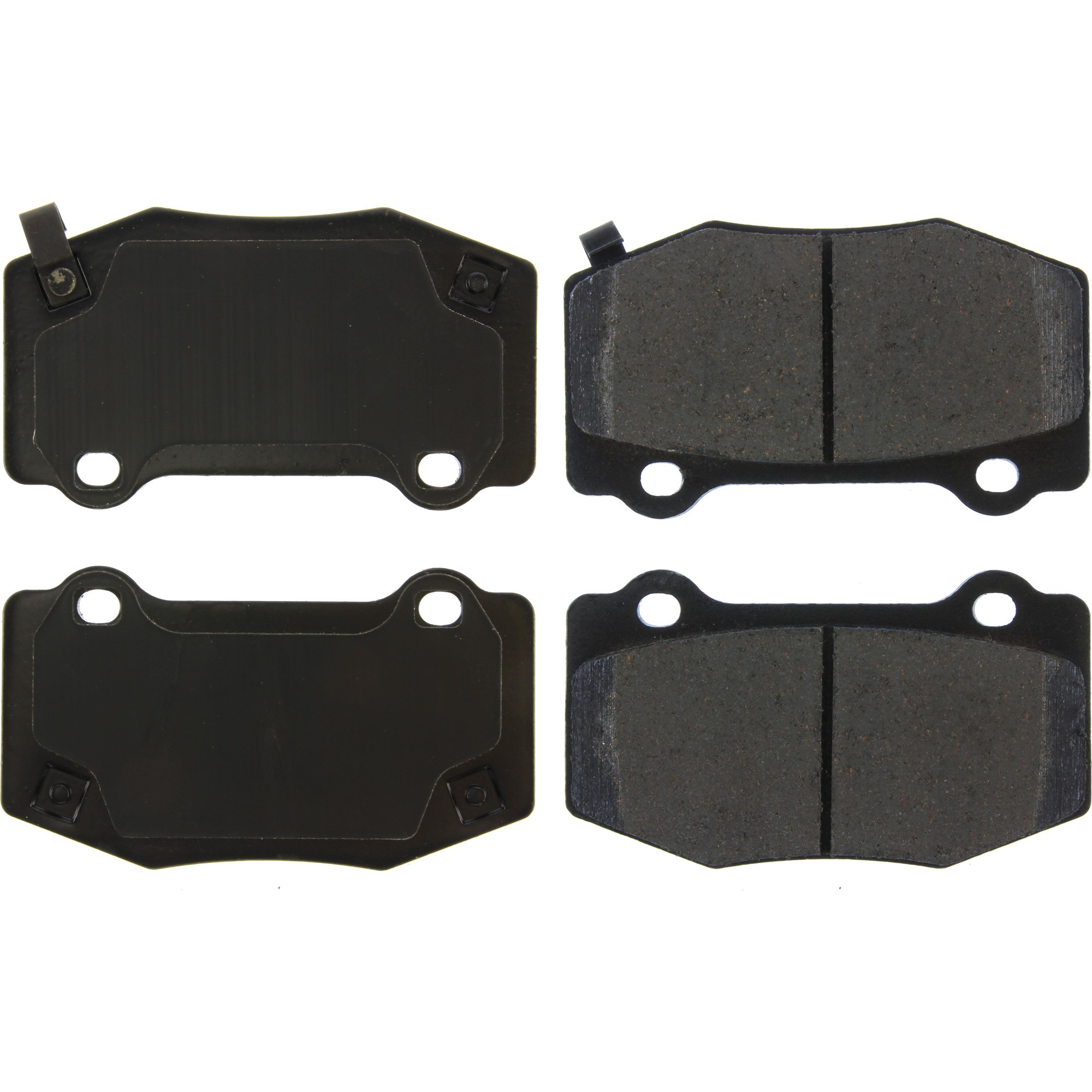 Posi Quiet Ceramic Brake Pads with Shims and Hardware
