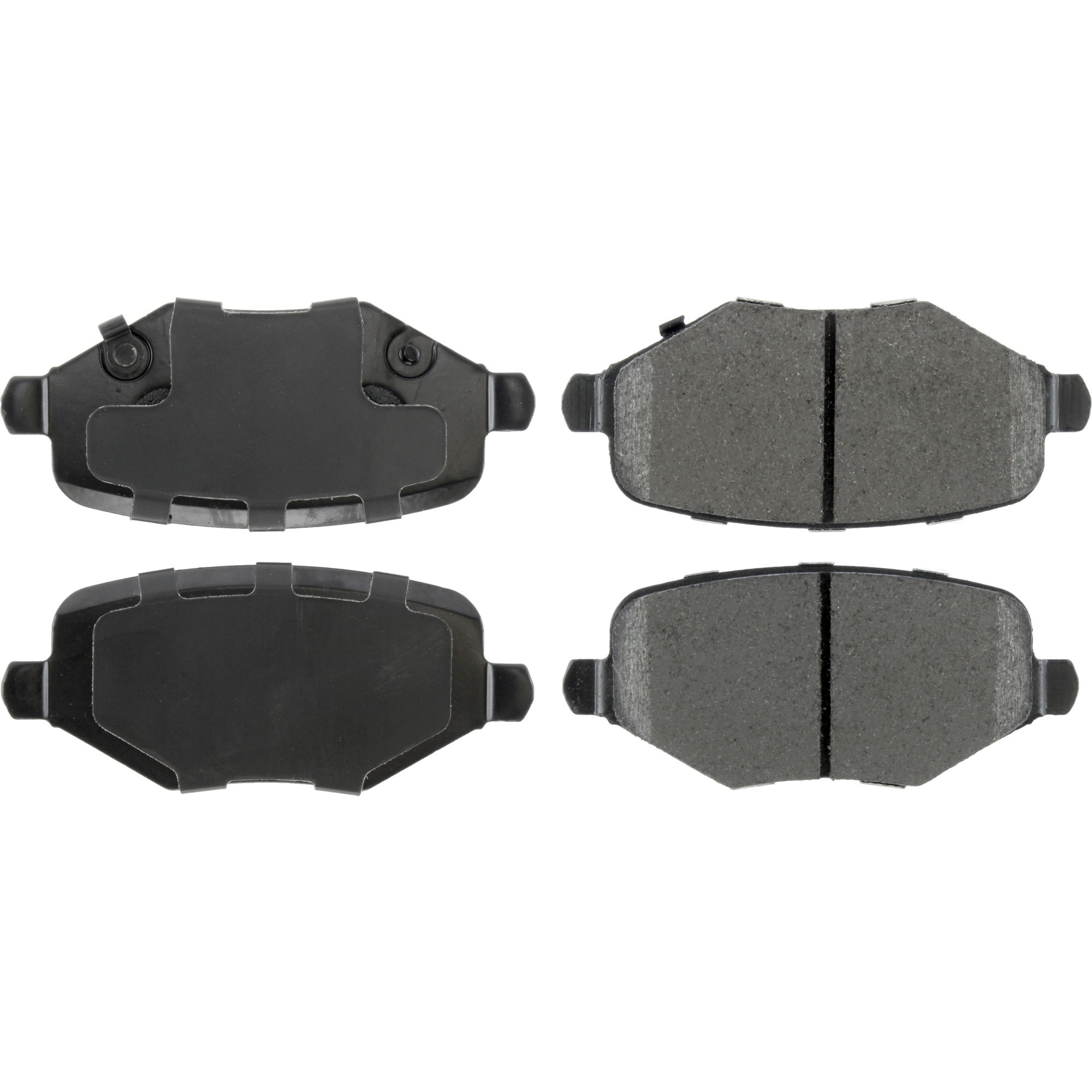 Posi Quiet Ceramic Brake Pads with Shims and Hardware