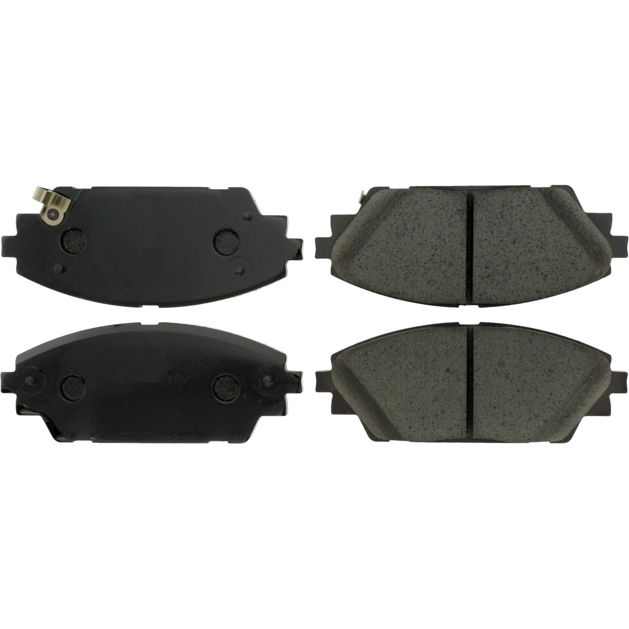 Posi Quiet Ceramic Brake Pads with Shims and Hardware