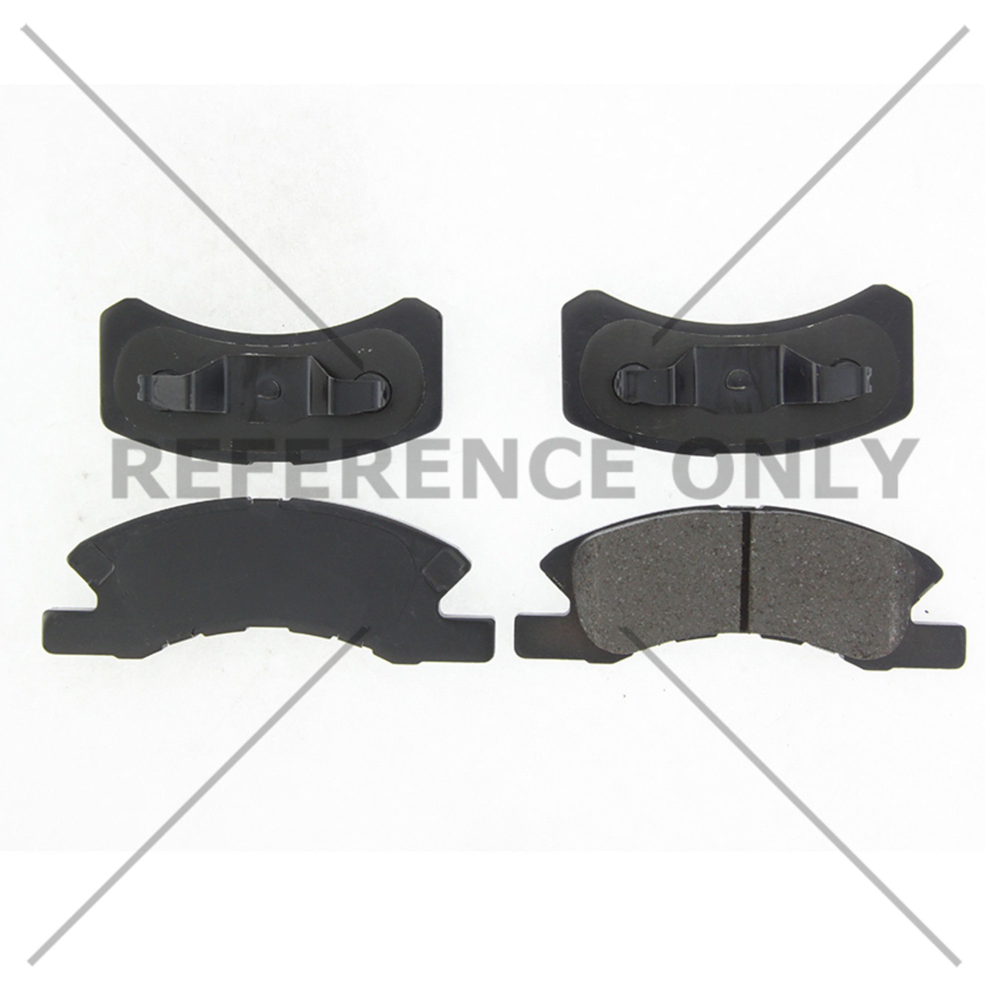 Posi Quiet Ceramic Brake Pads with Shims and Hardware