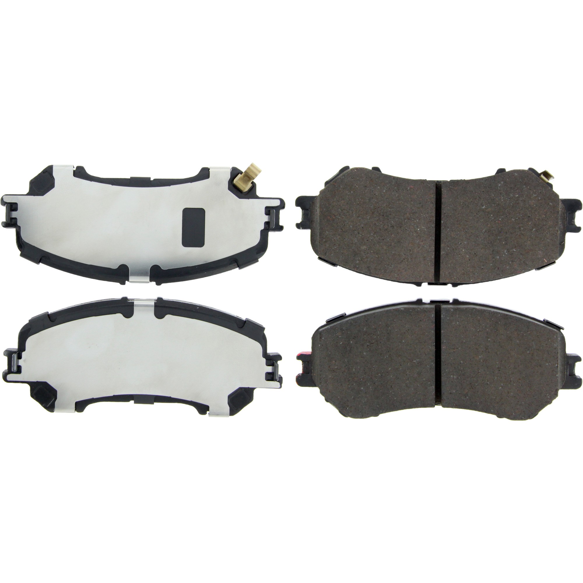 Posi Quiet Ceramic Brake Pads with Shims and Hardware