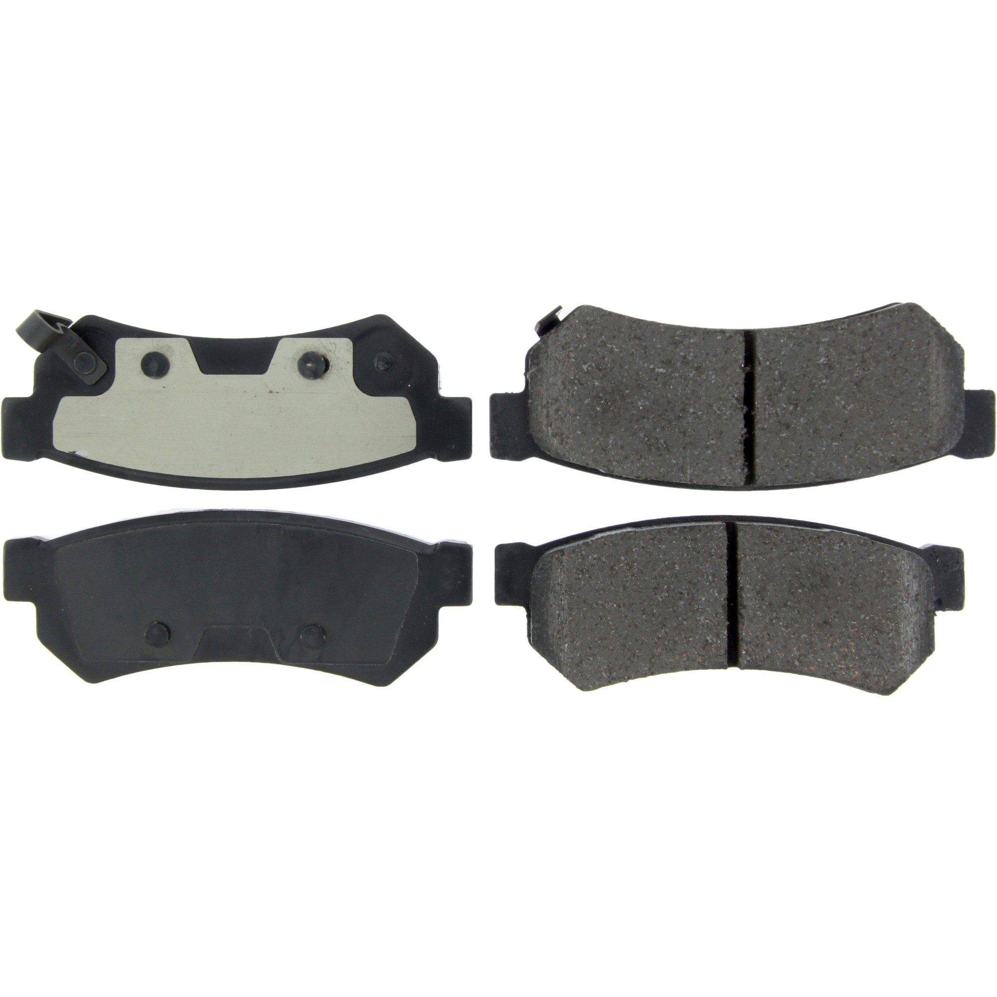 Posi Quiet Ceramic Brake Pads with Shims and Hardware