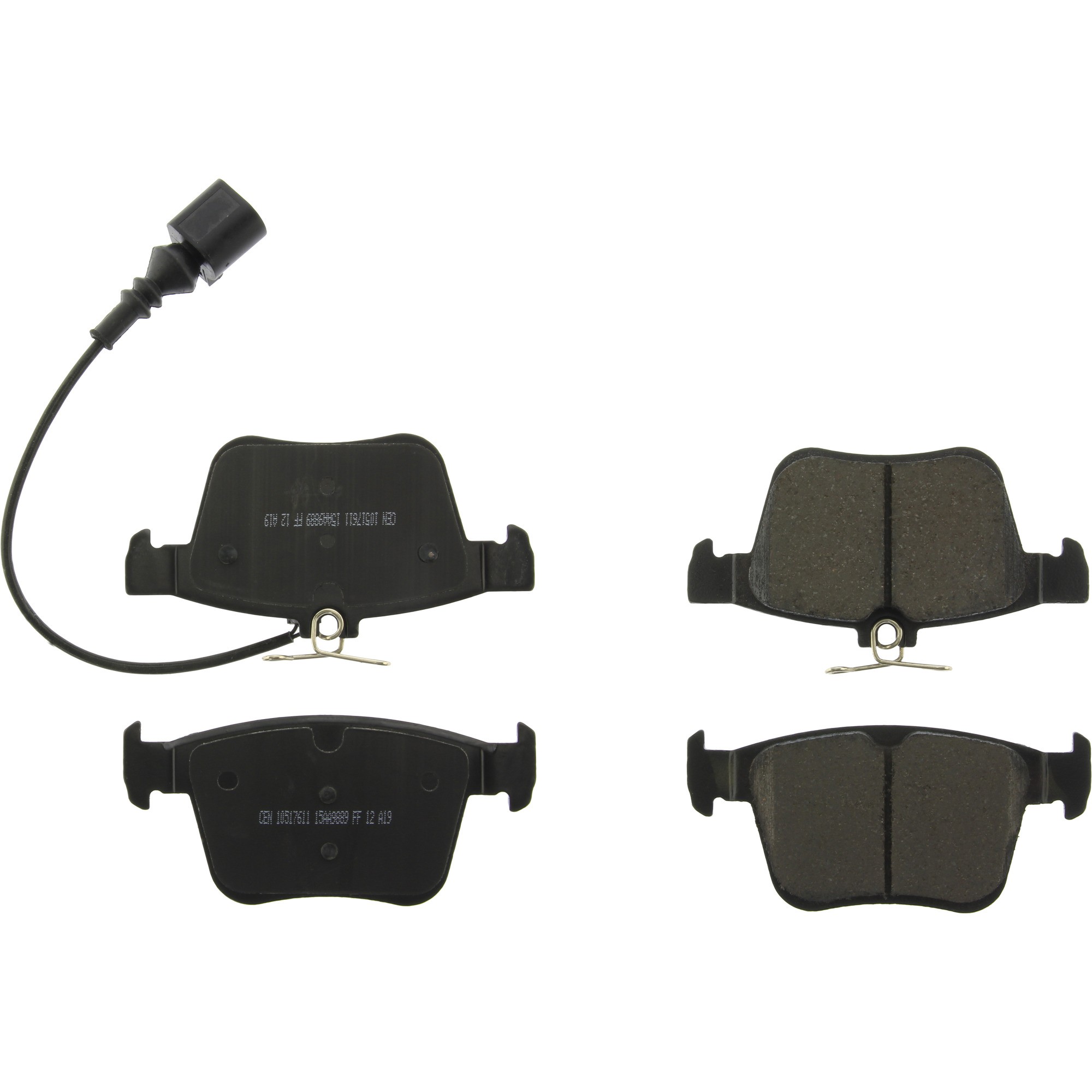 Posi Quiet Ceramic Brake Pads with Shims and Hardware