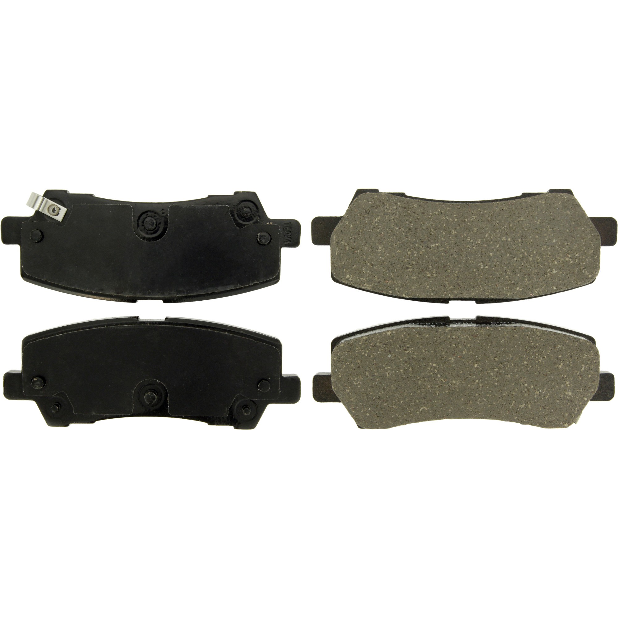 Posi Quiet Ceramic Brake Pads with Shims and Hardware