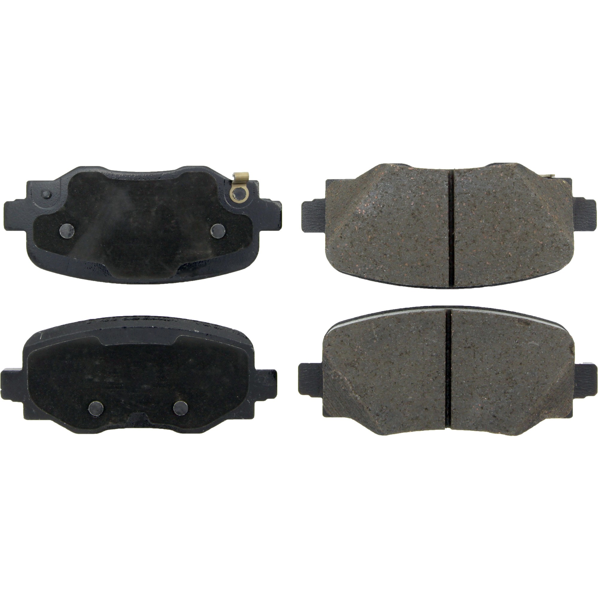 Posi Quiet Ceramic Brake Pads with Shims and Hardware