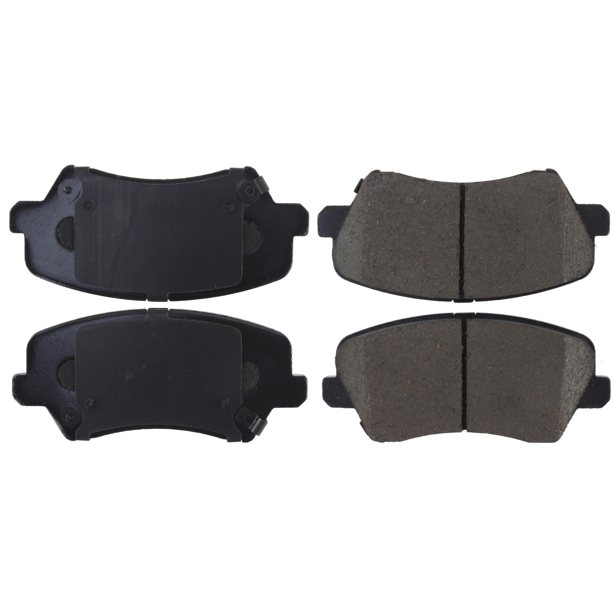 Posi Quiet Ceramic Brake Pads with Shims and Hardware