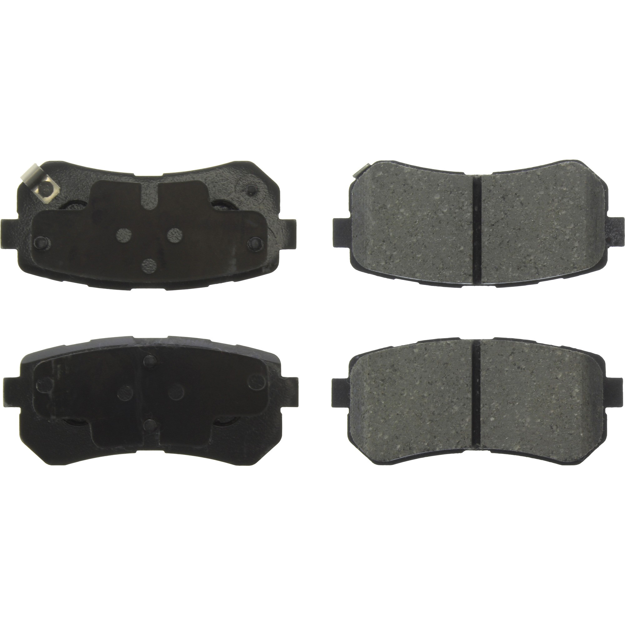 Posi Quiet Ceramic Brake Pads with Shims and Hardware