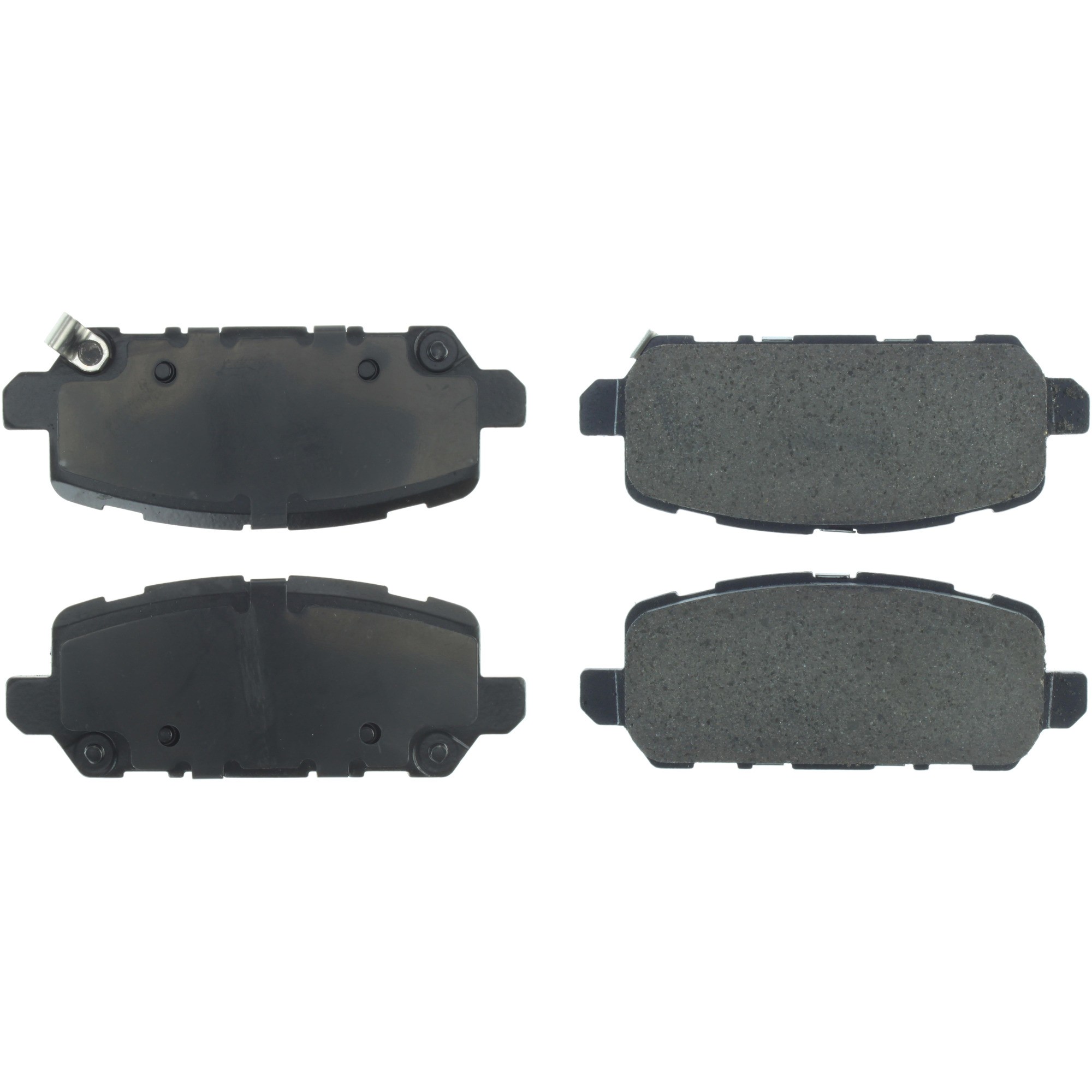 Posi Quiet Ceramic Brake Pads with Shims and Hardware