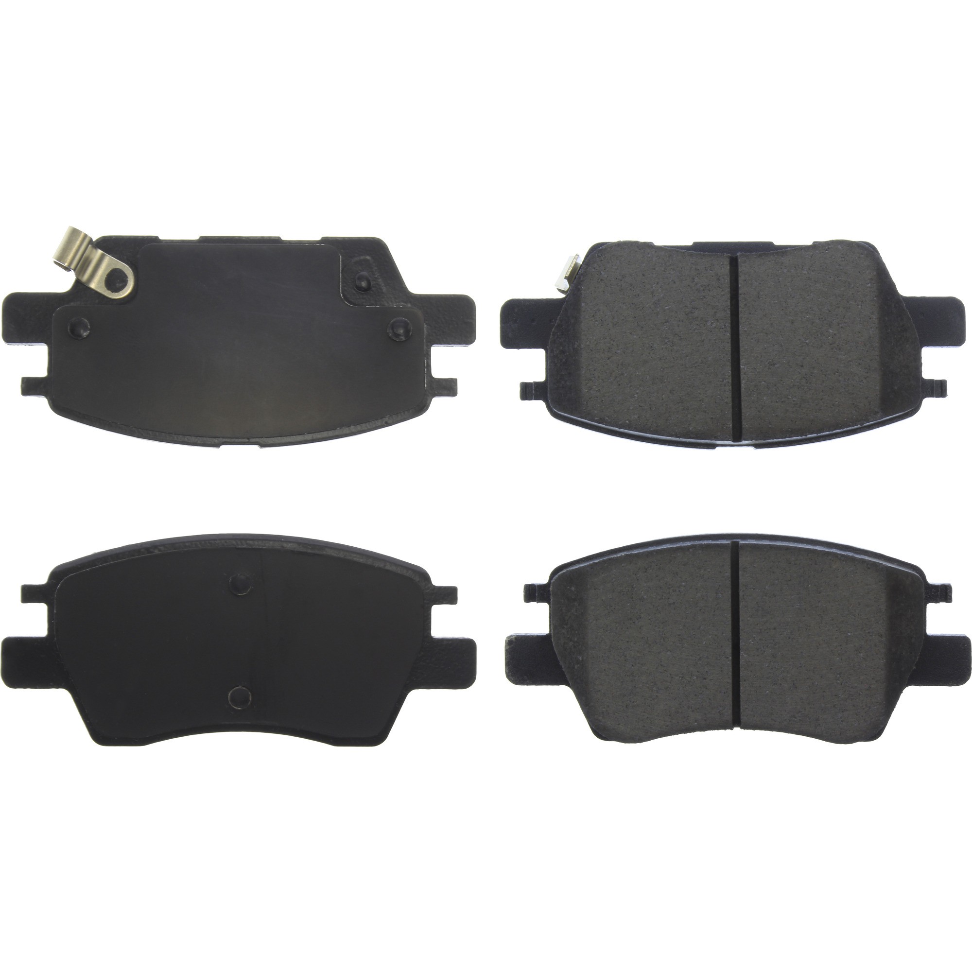 Posi Quiet Ceramic Brake Pads with Shims and Hardware