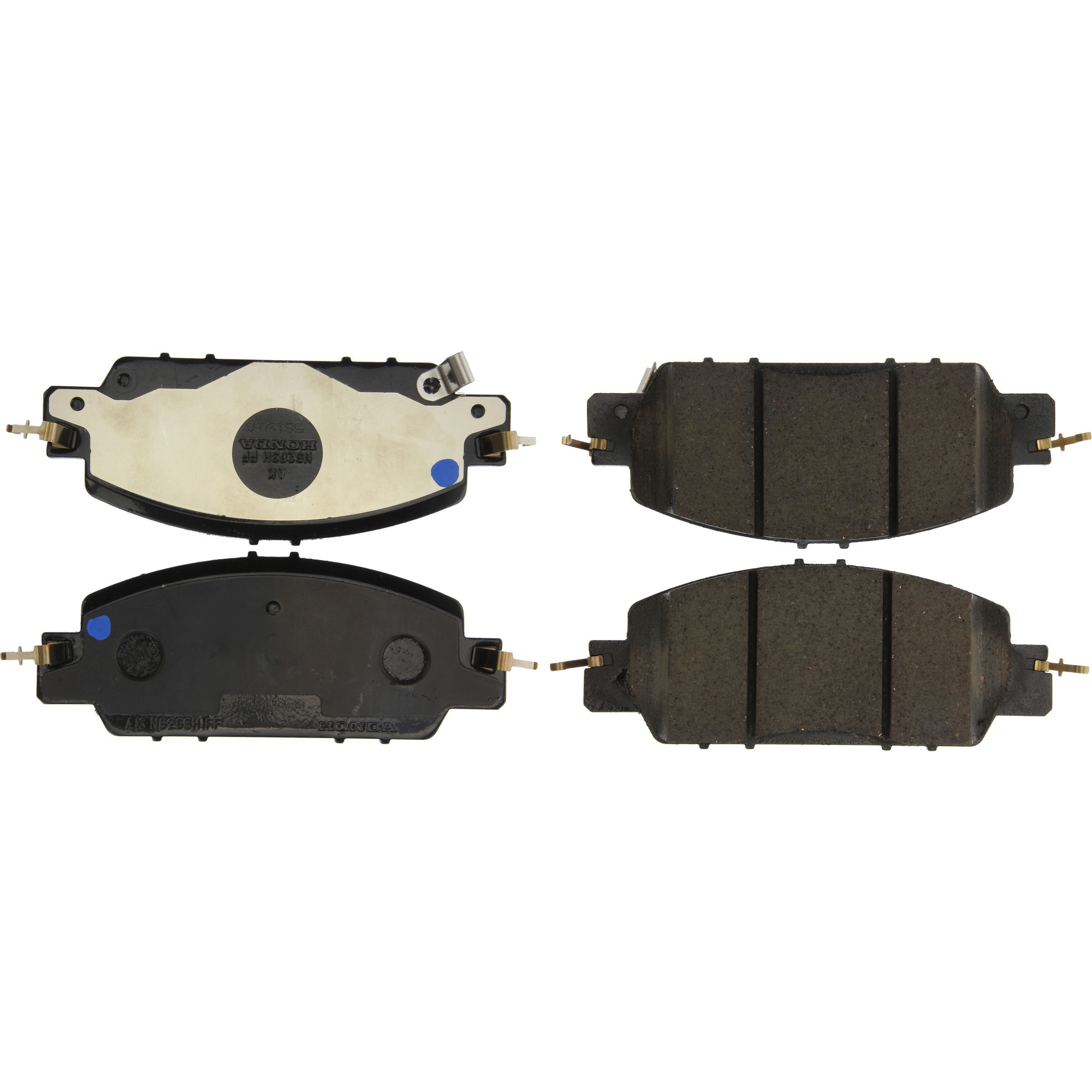 Posi Quiet Ceramic Brake Pads with Shims