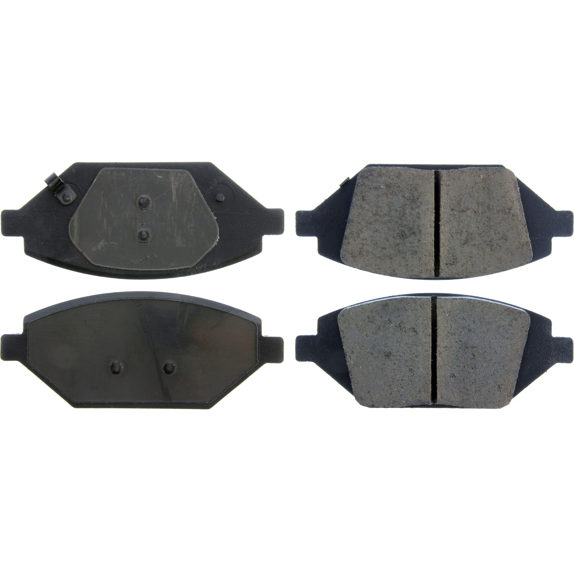 Posi Quiet Ceramic Brake Pads with Shims and Hardware