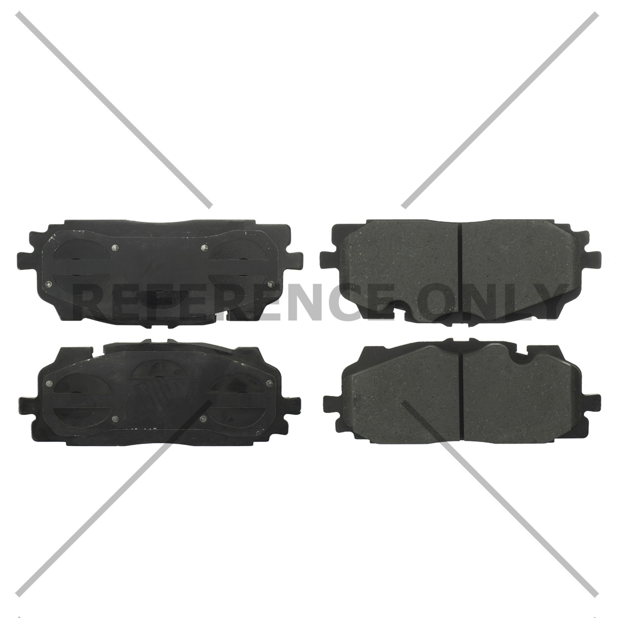Posi Quiet Ceramic Brake Pads with Shims