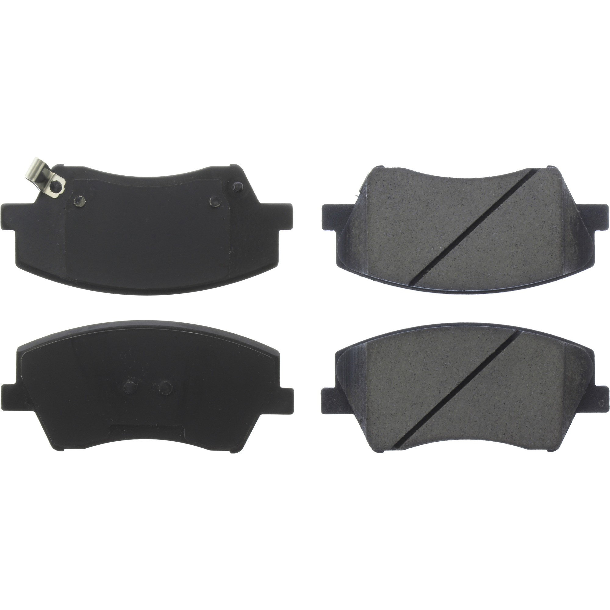 Posi Quiet Ceramic Brake Pads with Shims and Hardware