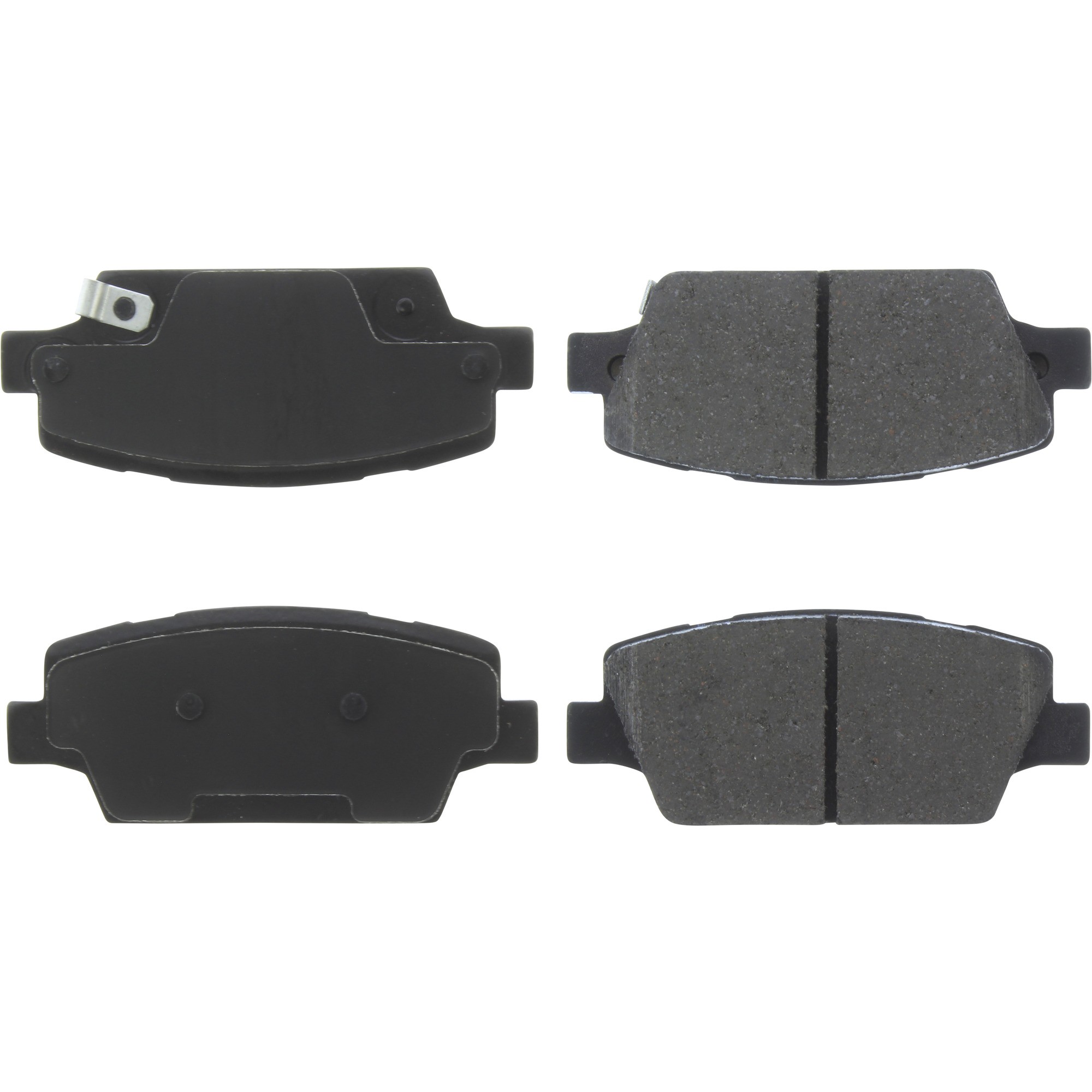 Posi Quiet Ceramic Brake Pads with Shims and Hardware