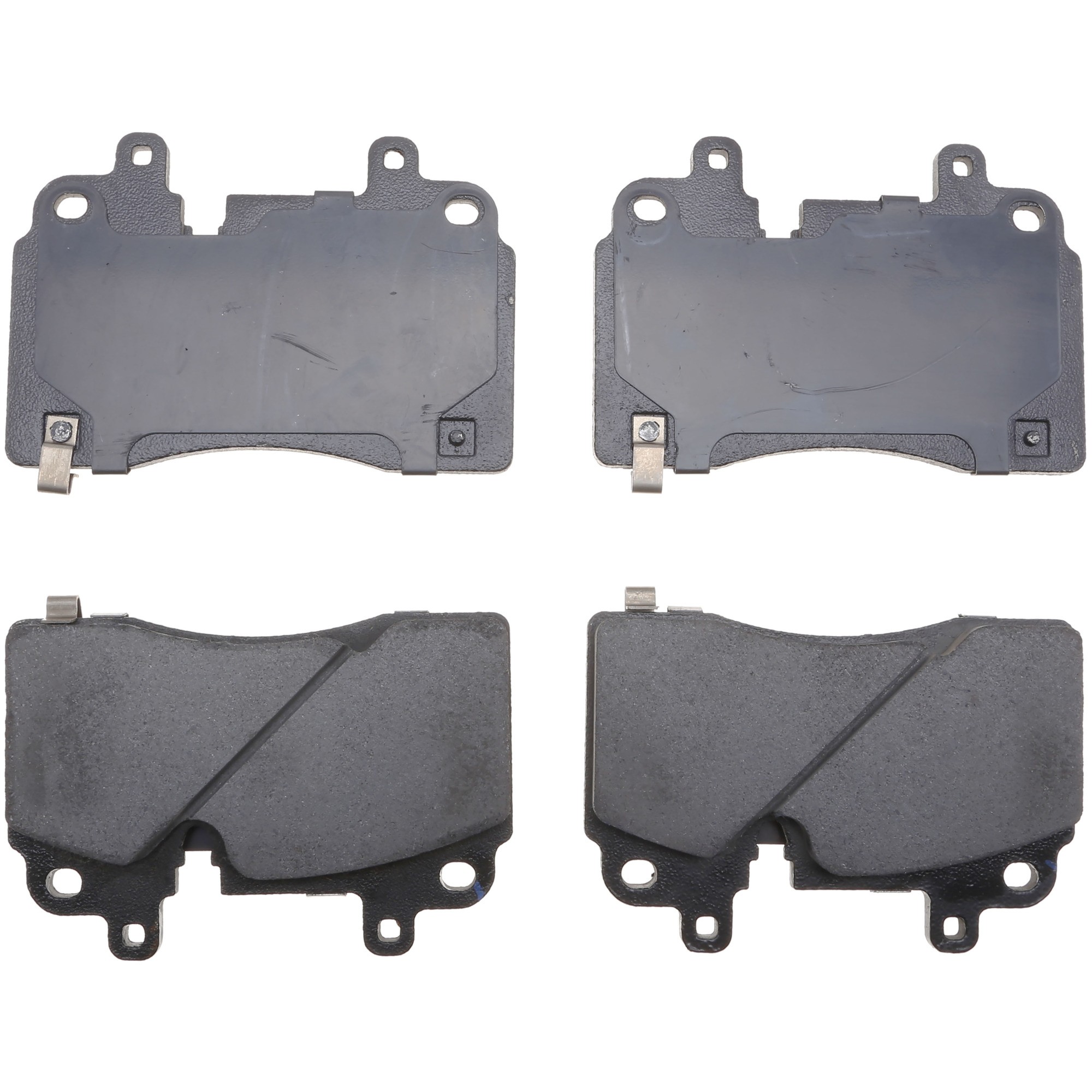 POSI-QUIET CERAMIC BRAKE PADS WITH SHIMS