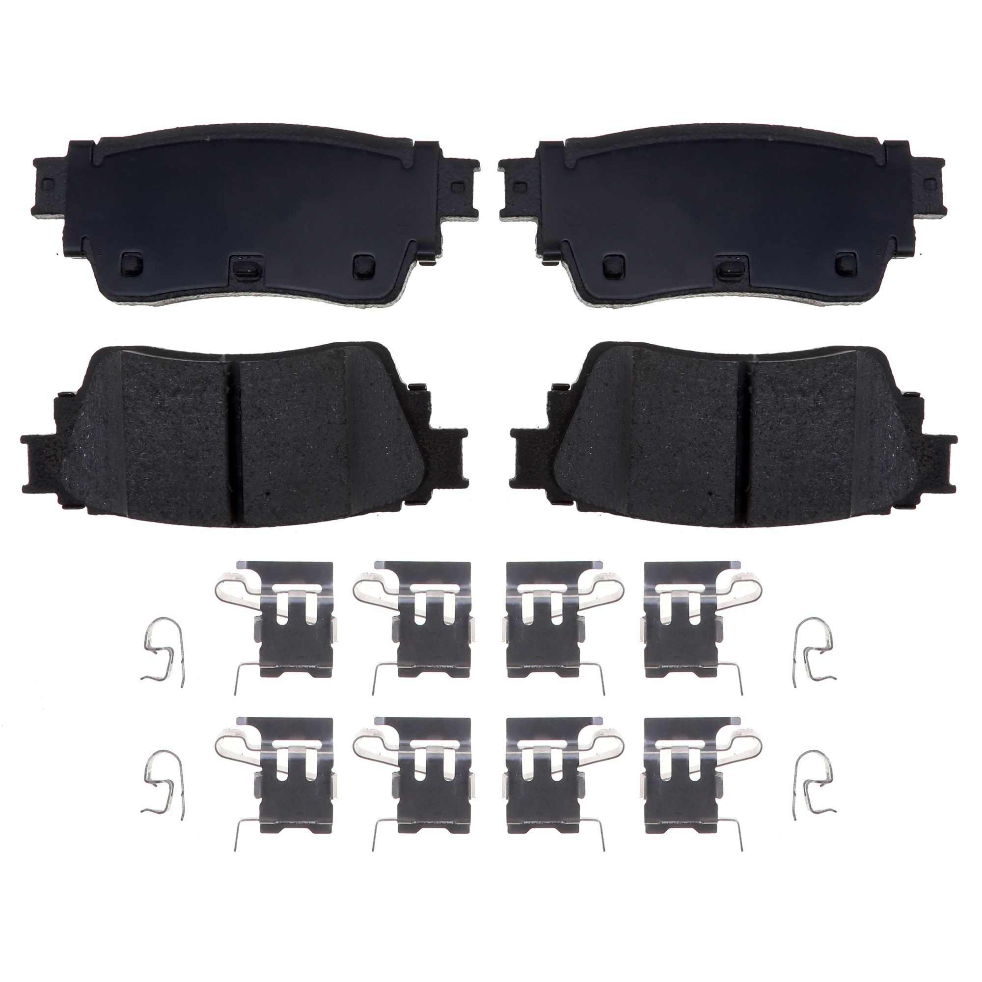 Posi Quiet Ceramic Brake Pads with Shims and Hardware