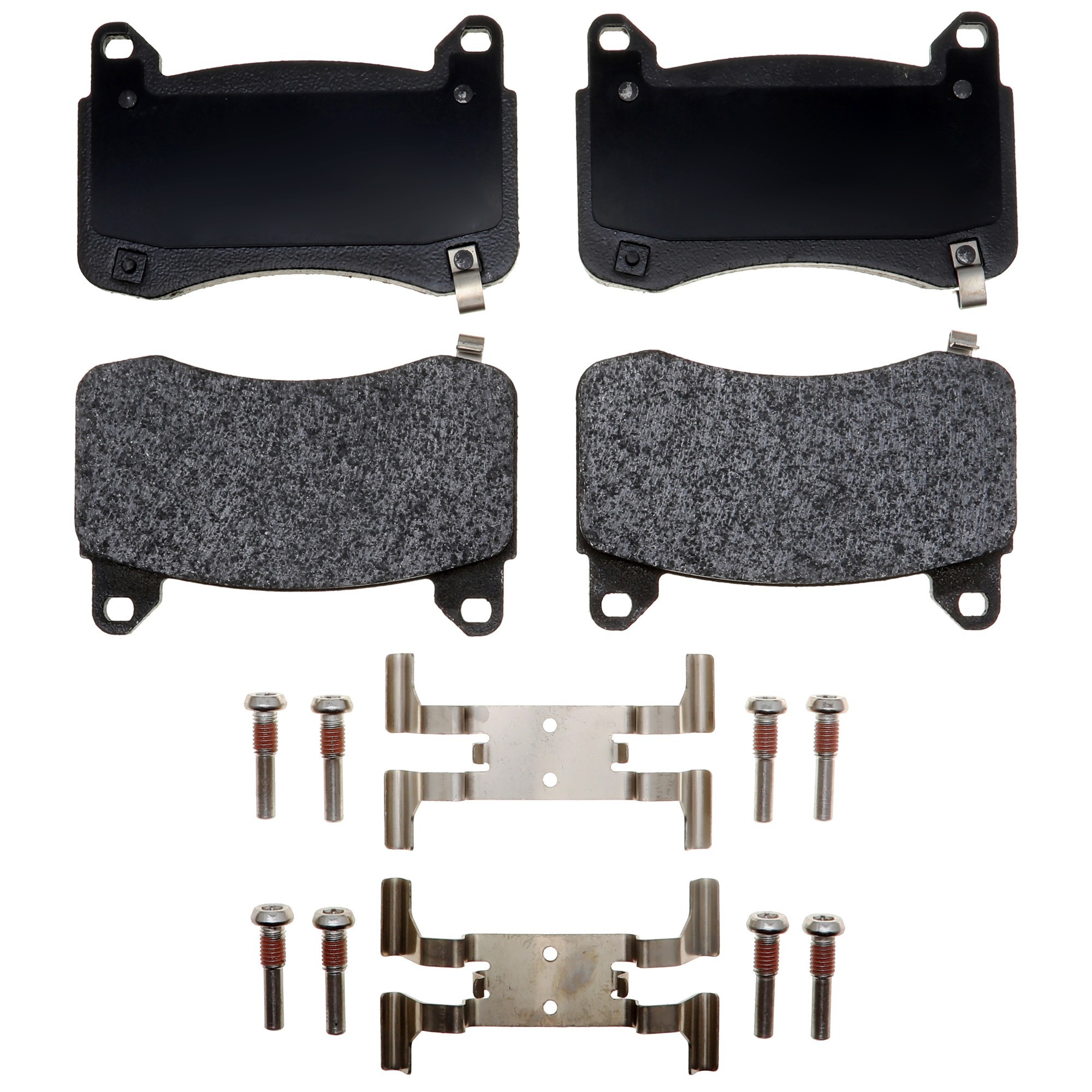 Posi Quiet Ceramic Brake Pads with Shims and Hardware