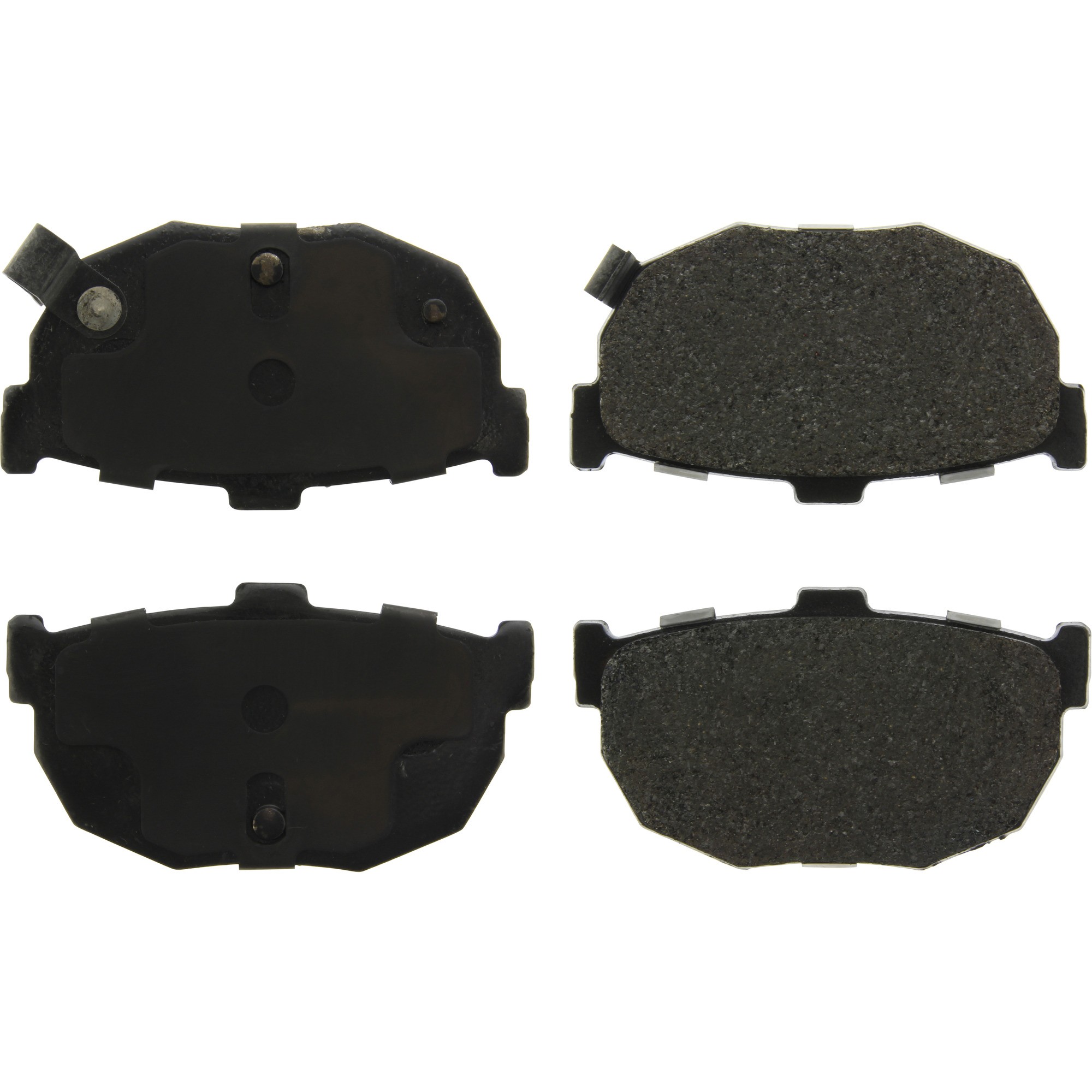 Posi Quiet Extended Wear Brake Pads with Shims and Hardware