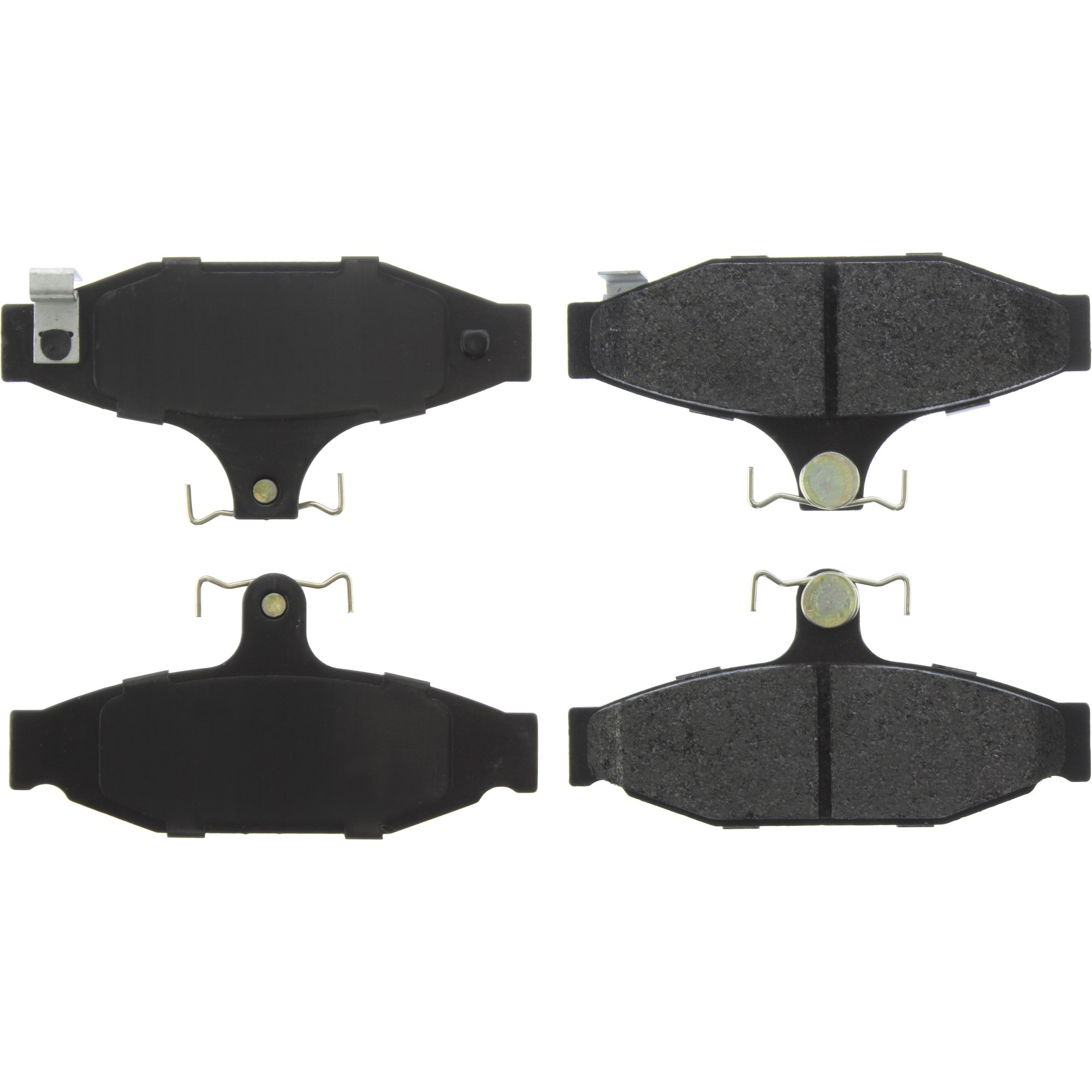 Posi Quiet Extended Wear Brake Pads with Shims and Hardware