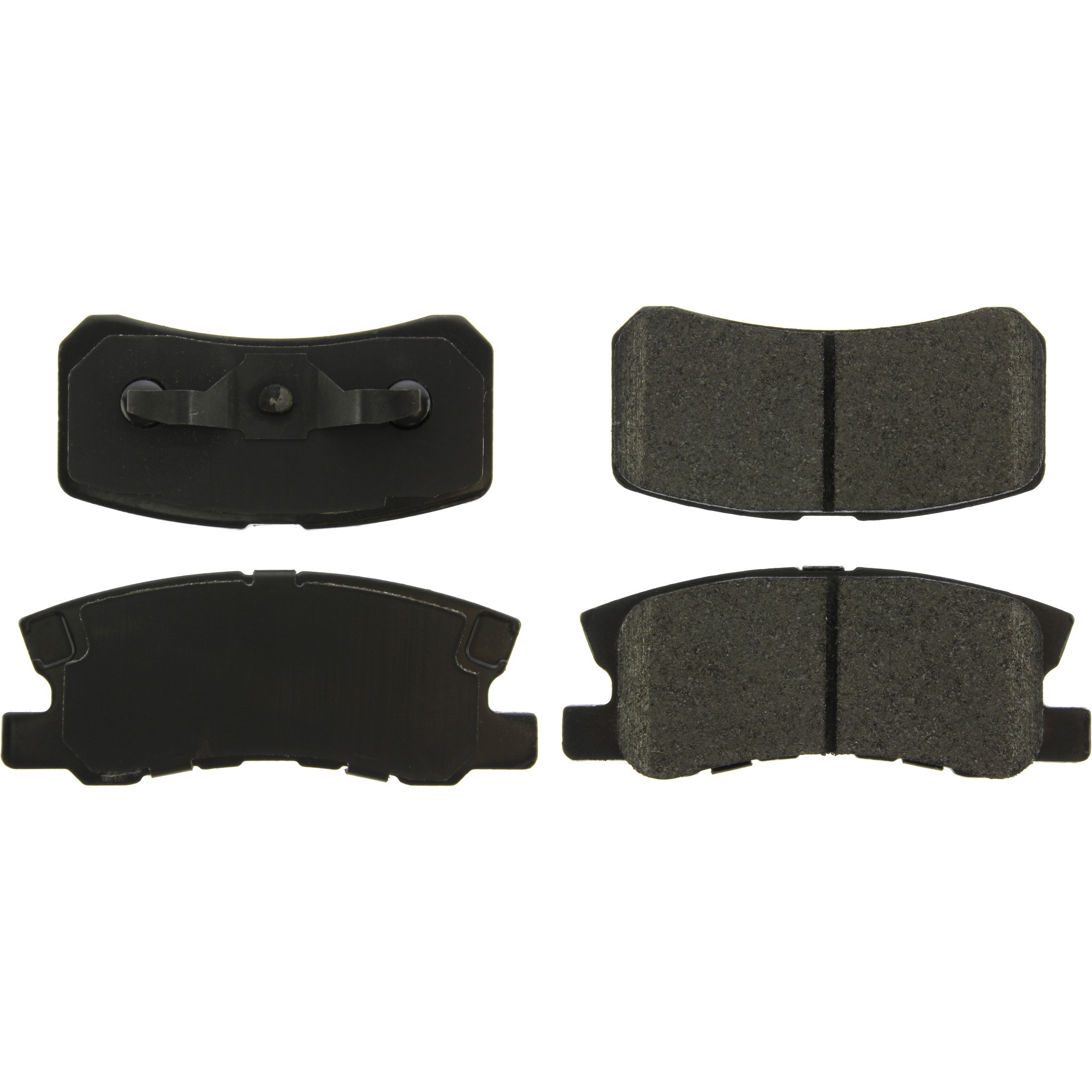 Posi Quiet Extended Wear Brake Pads with Shims and Hardware