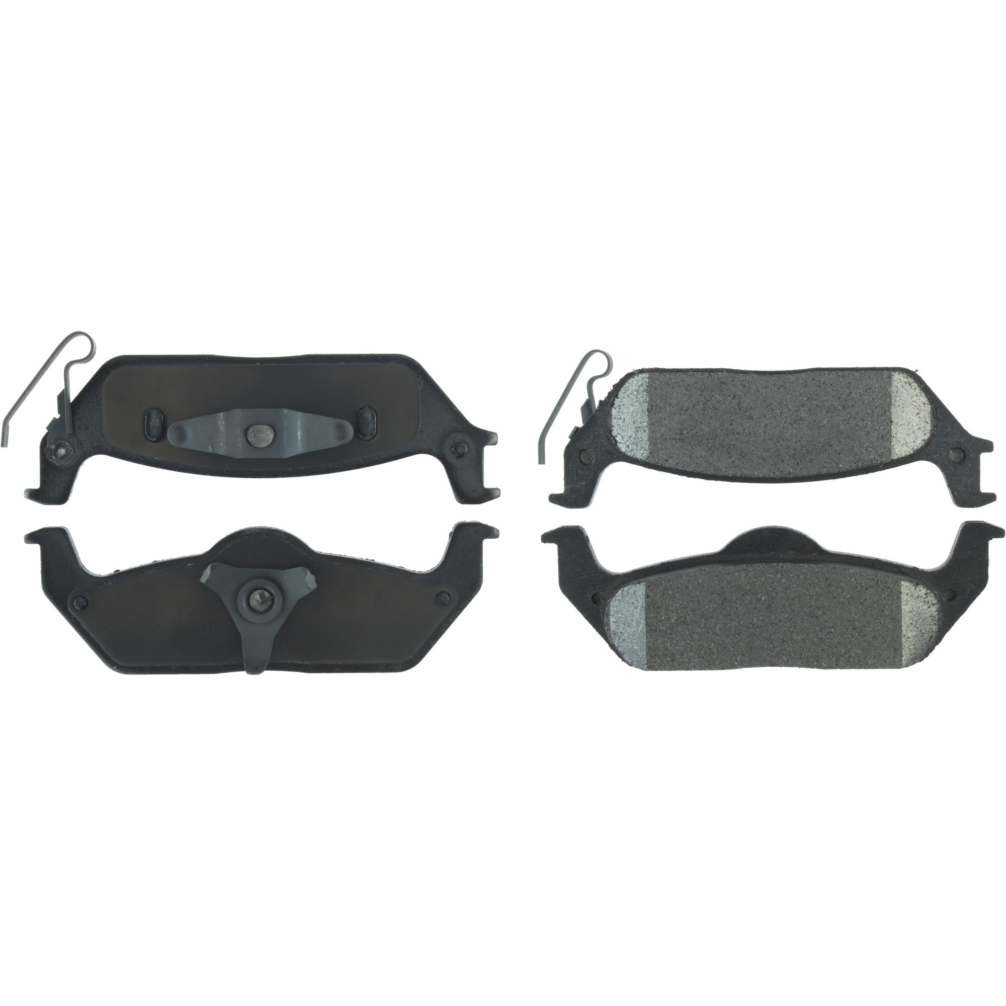 Posi Quiet Extended Wear Brake Pads with Shims and Hardware