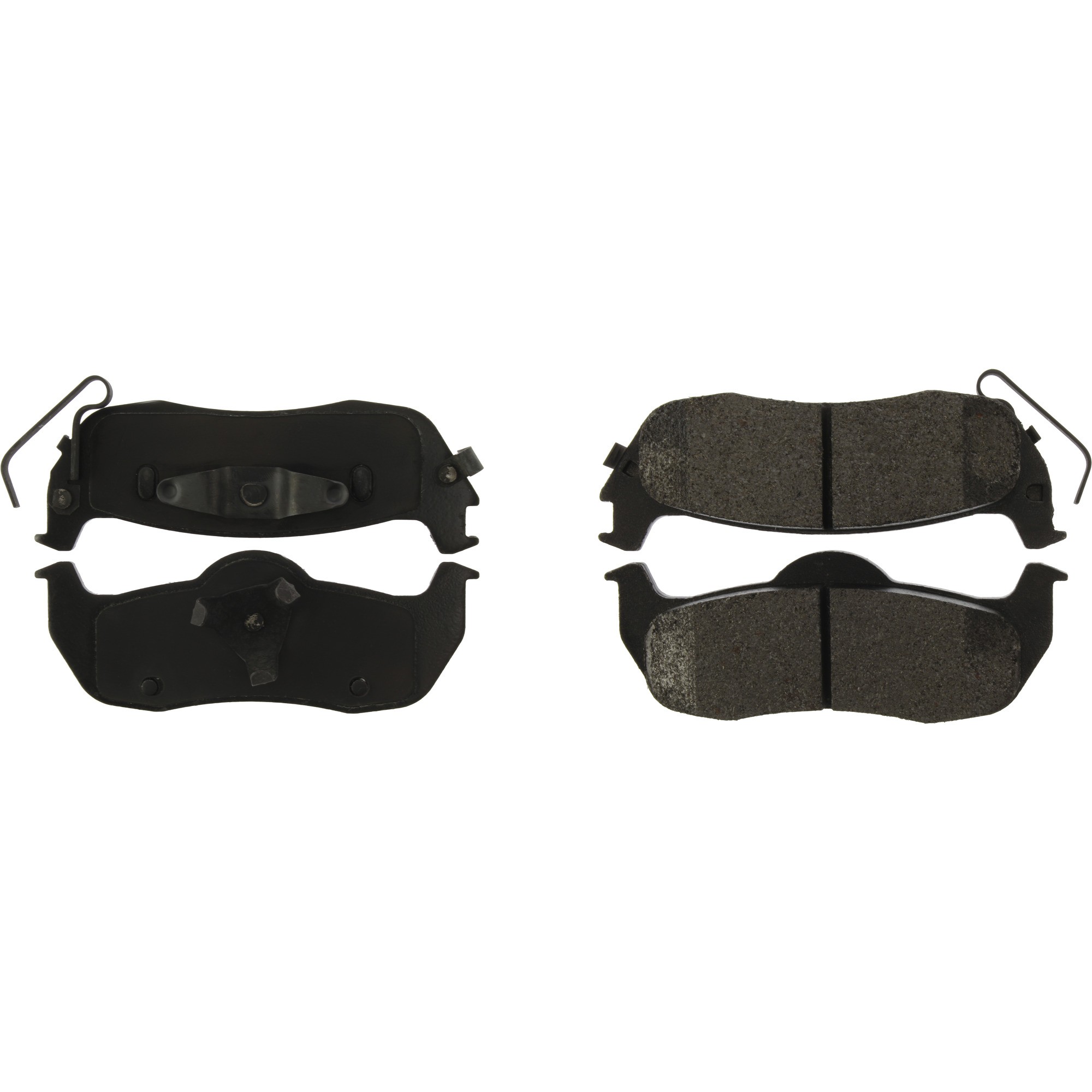 Posi Quiet Extended Wear Brake Pads with Shims and Hardware