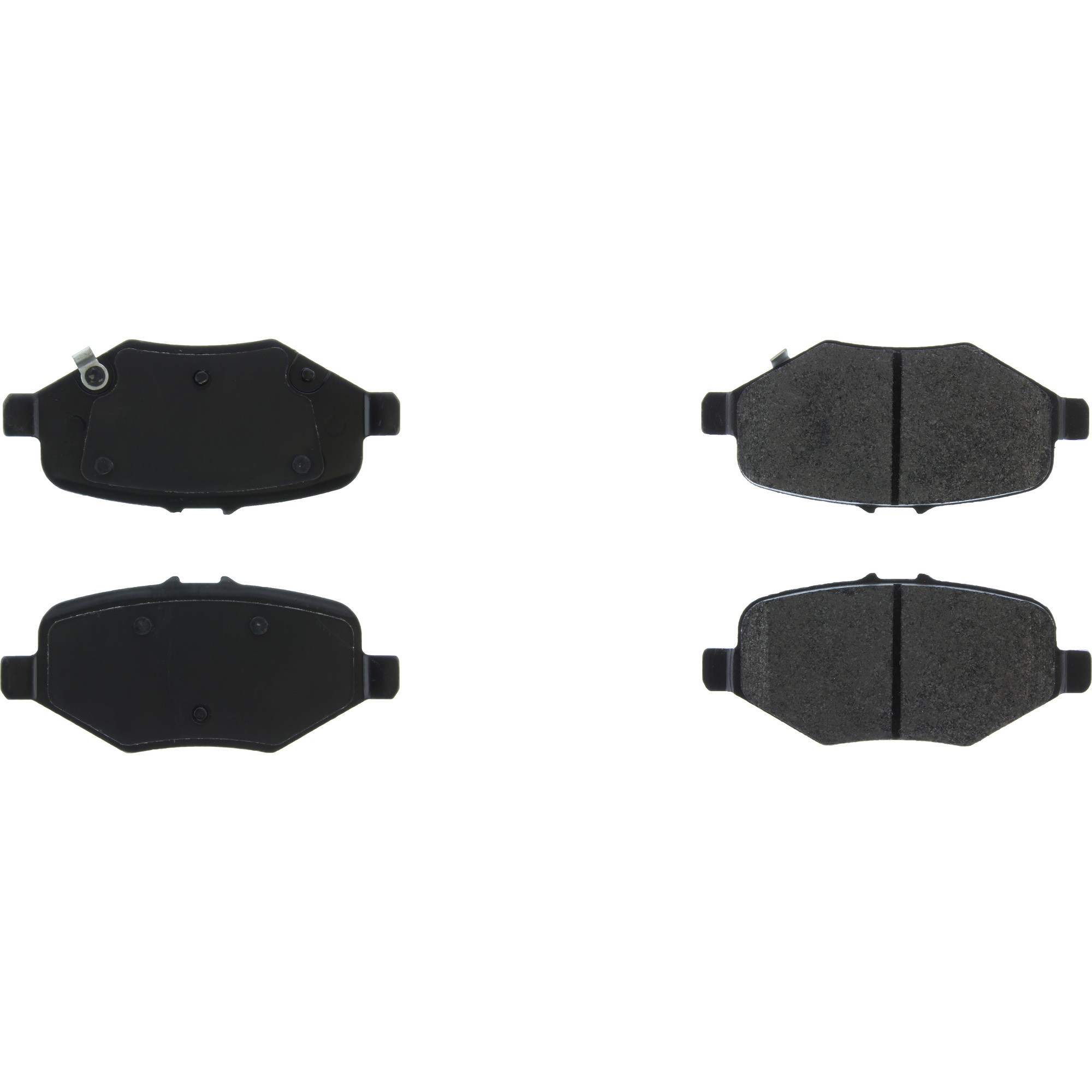 Posi Quiet Extended Wear Brake Pads with Shims and Hardware