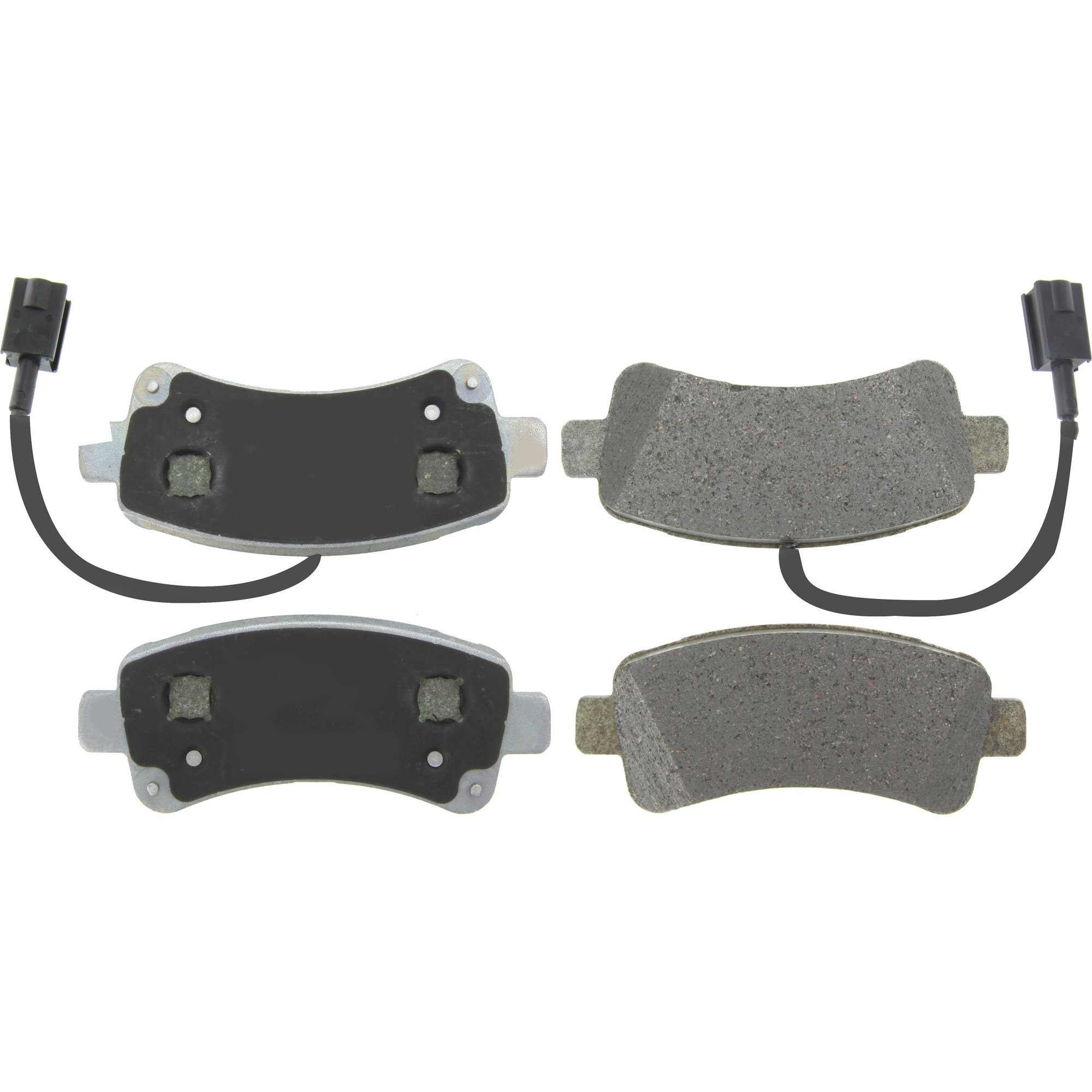 Posi Quiet Extended Wear Brake Pads with Shims and Hardware