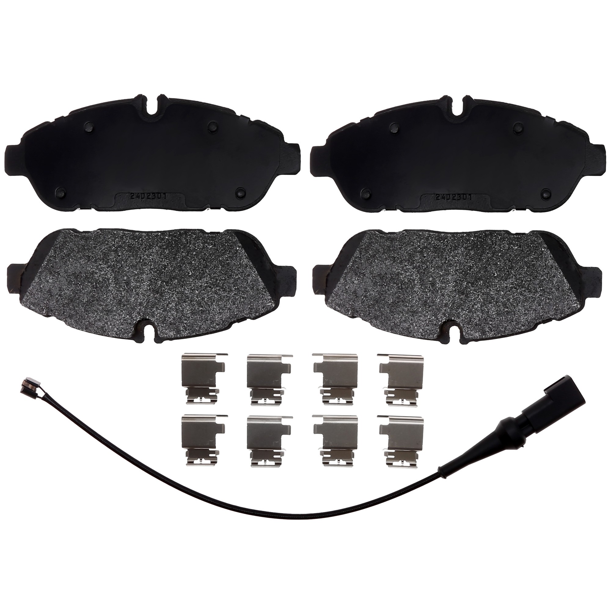 EXT WEAR BRAKE PAD W/HARDWARE