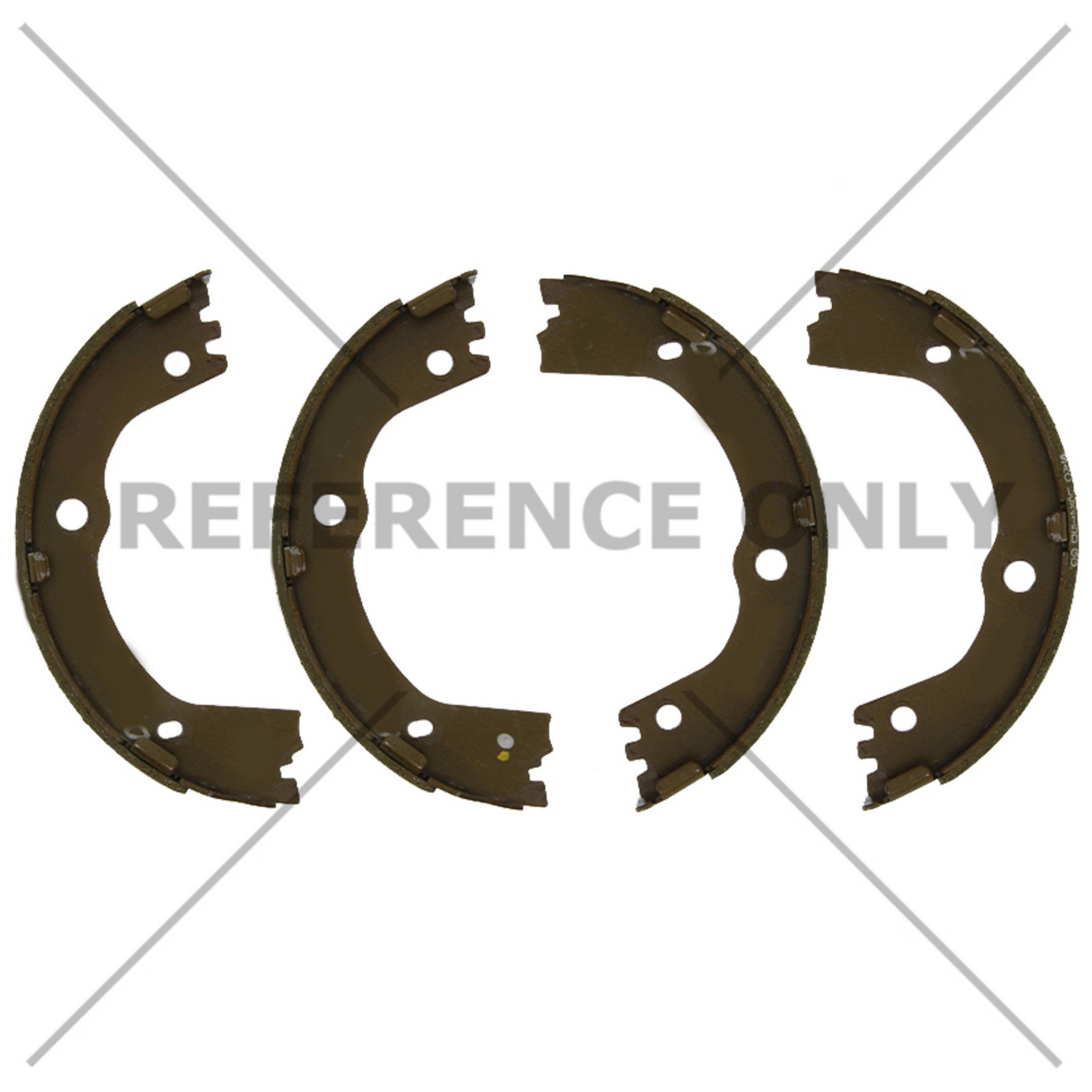 Centric Premium Parking Brake Shoes