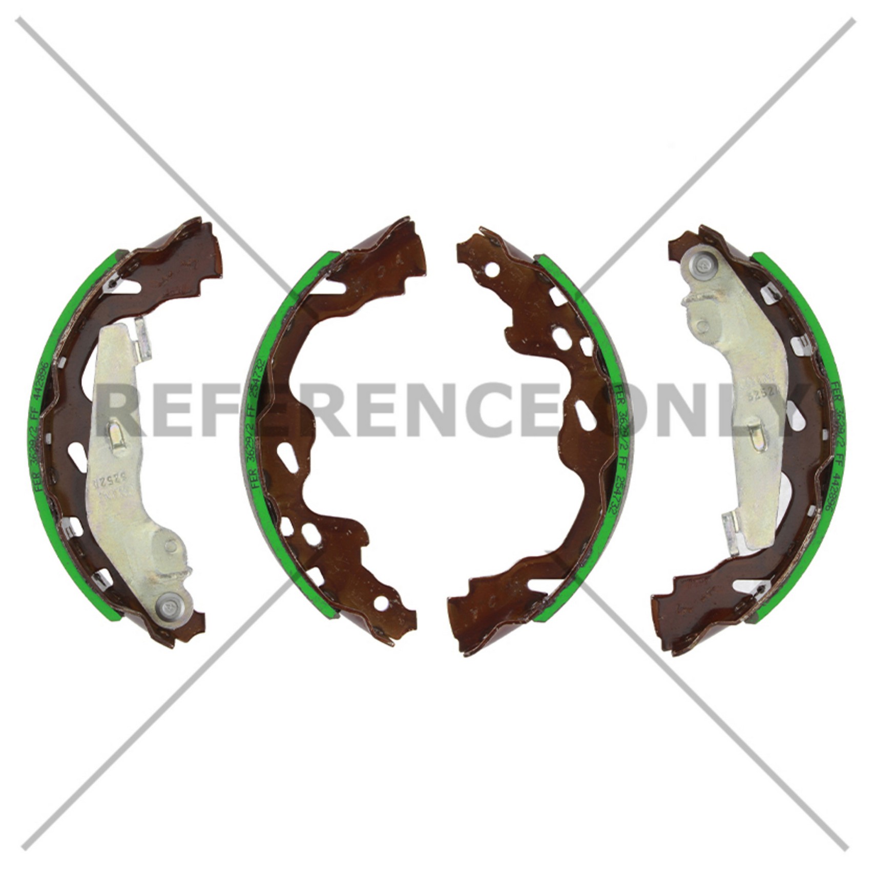 Centric Premium Brake Shoes