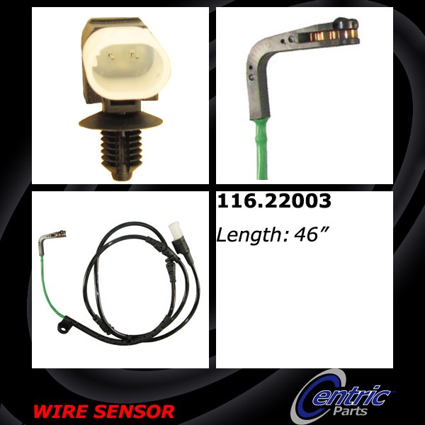 Centric Brake Pad Sensor Wire