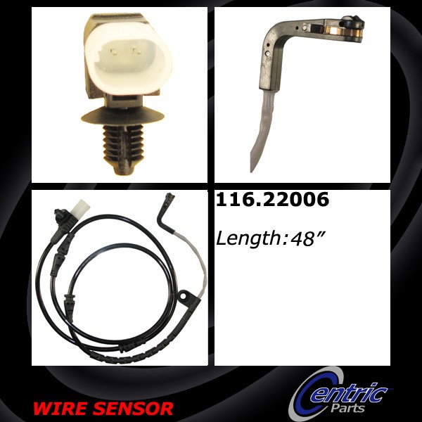 Centric Brake Pad Sensor Wire