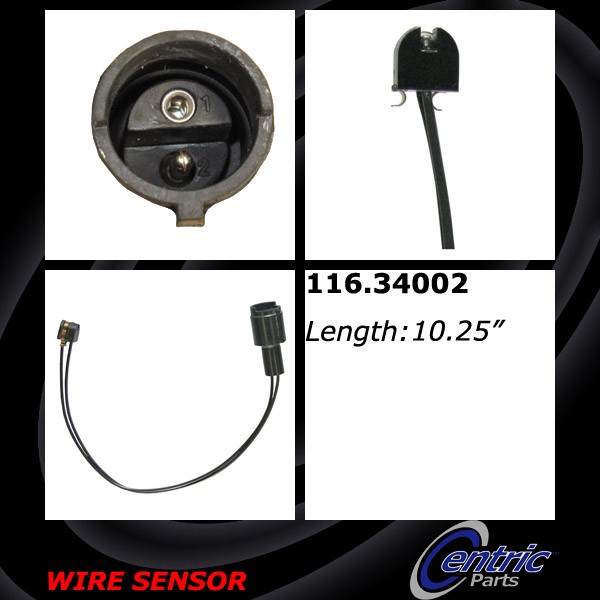 Centric Brake Pad Sensor Wire