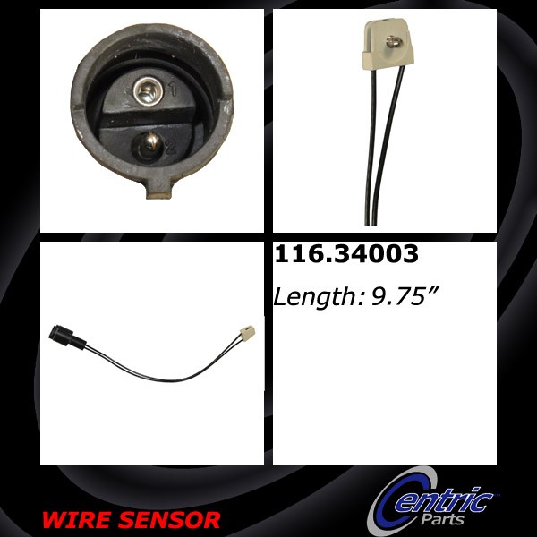 Centric Brake Pad Sensor Wire
