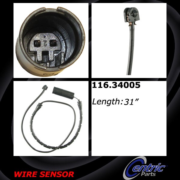 Centric Brake Pad Sensor Wire